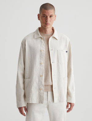 Roari Natural Chore Jacket Men Top Photo 1