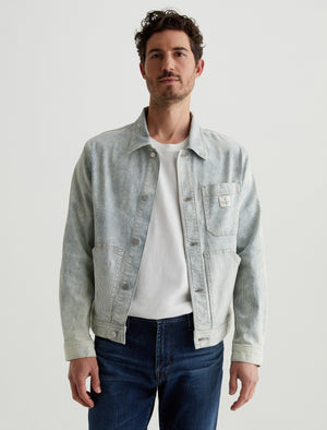 Philip Carpenter Jacket Salton Modern Chore Coat Men Top Photo 1