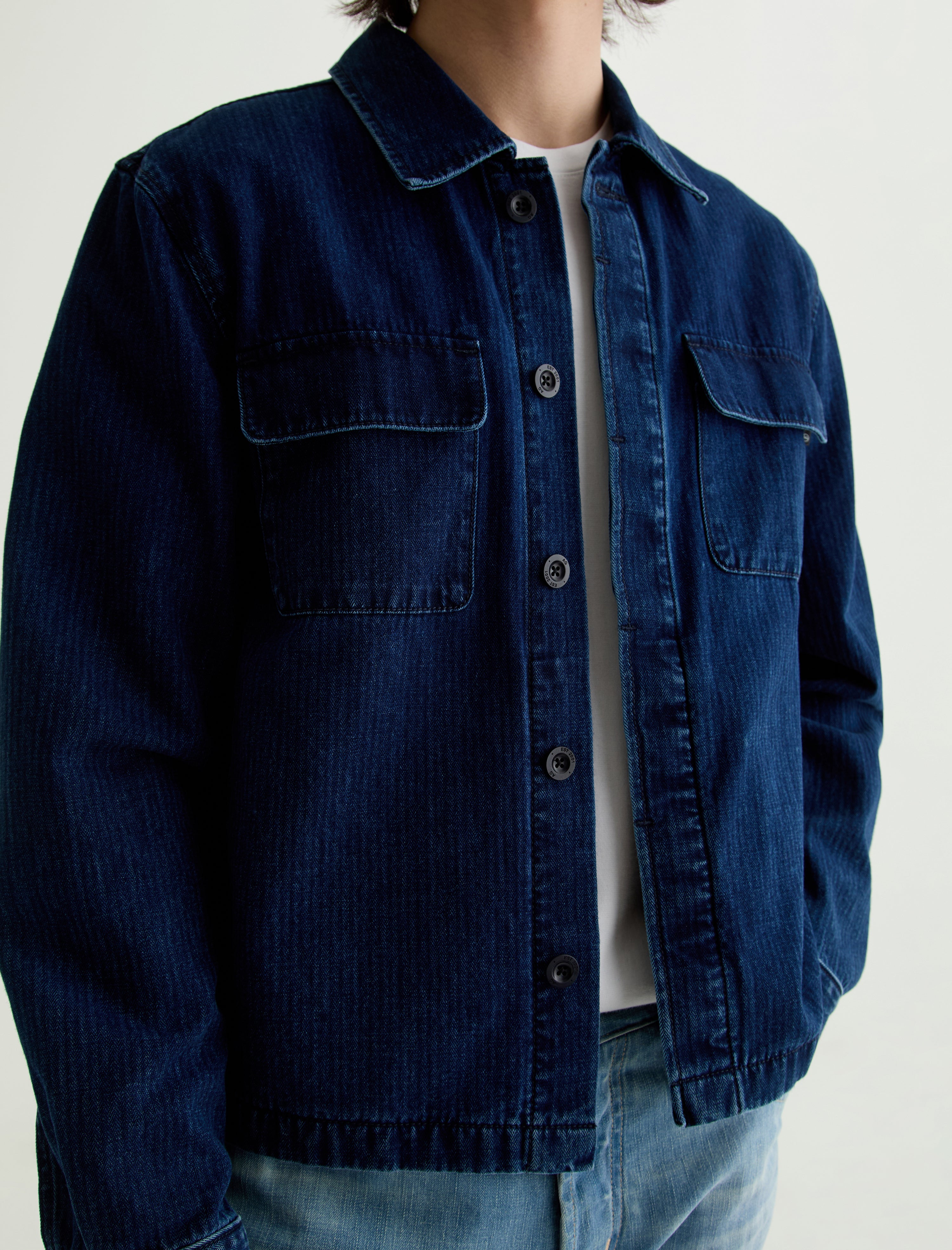 Philip Jacket Damian Modern Chore Coat Men Top Photo 2