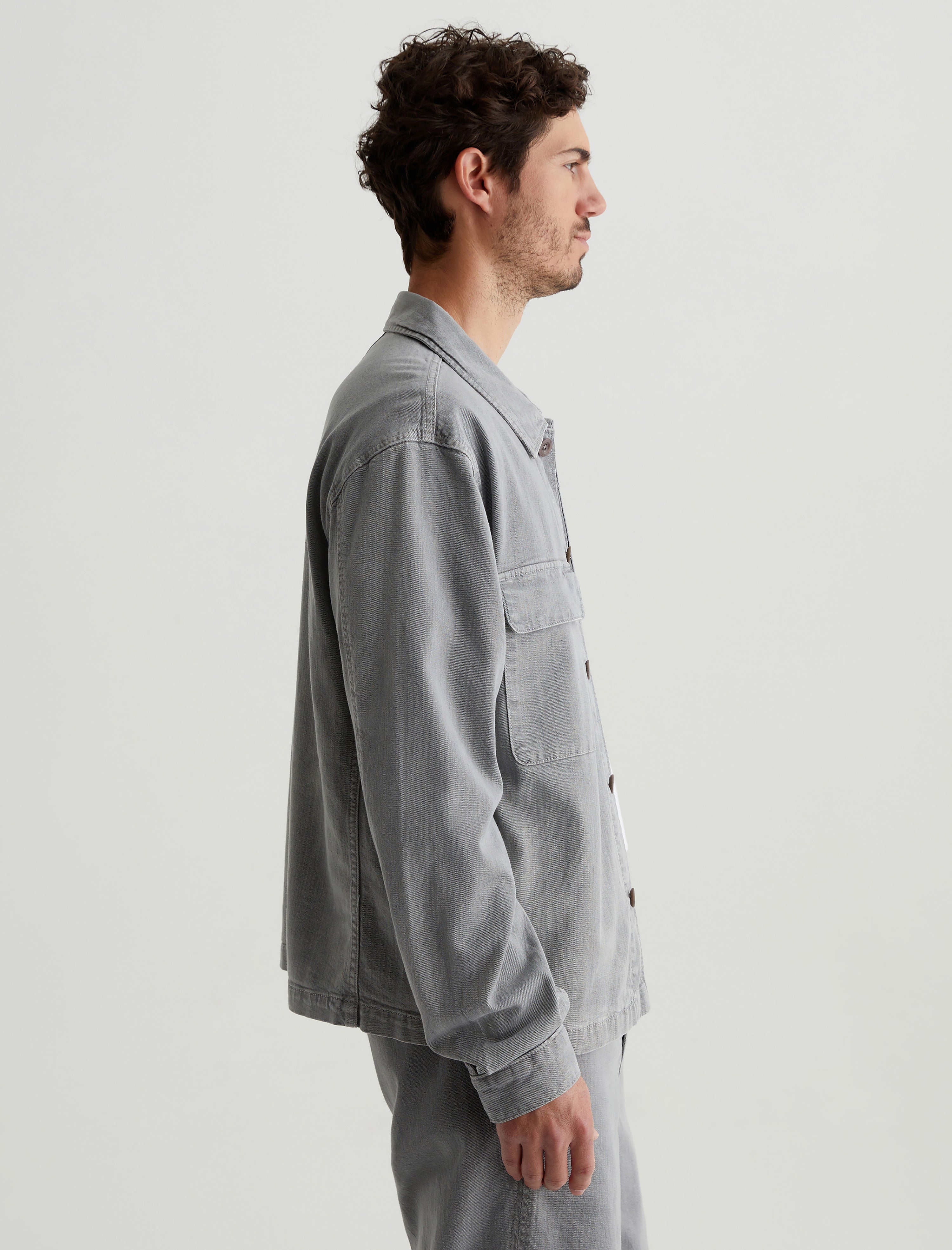 Philip Coat Sulfur Ocean Breeze Modern Chore Coat Men Top Photo 3