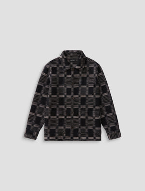 Leon Dark Grey Multi Work Jacket Men Top Photo 9