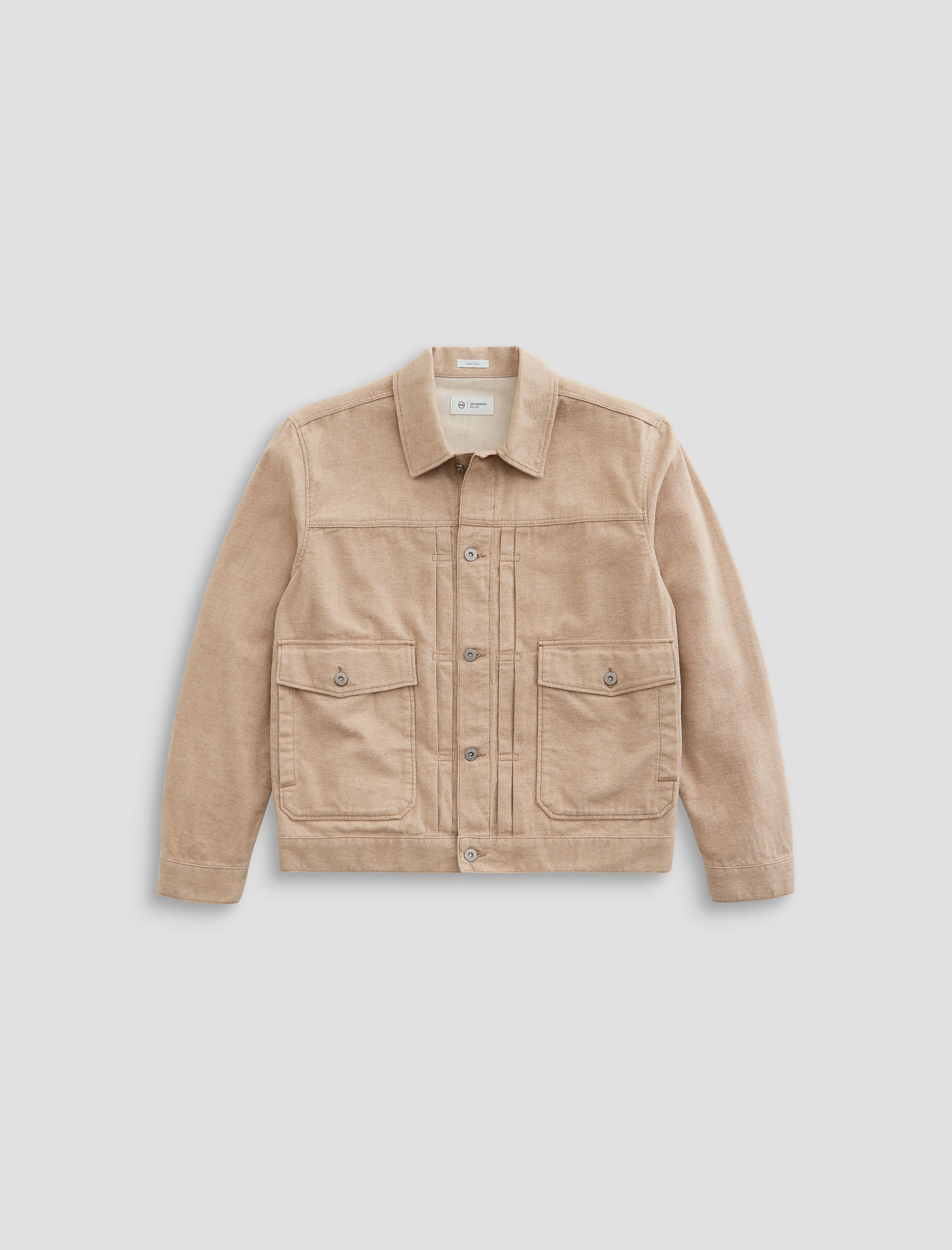 Men Sid Jacket Melange Camel at AG Jeans Official Store