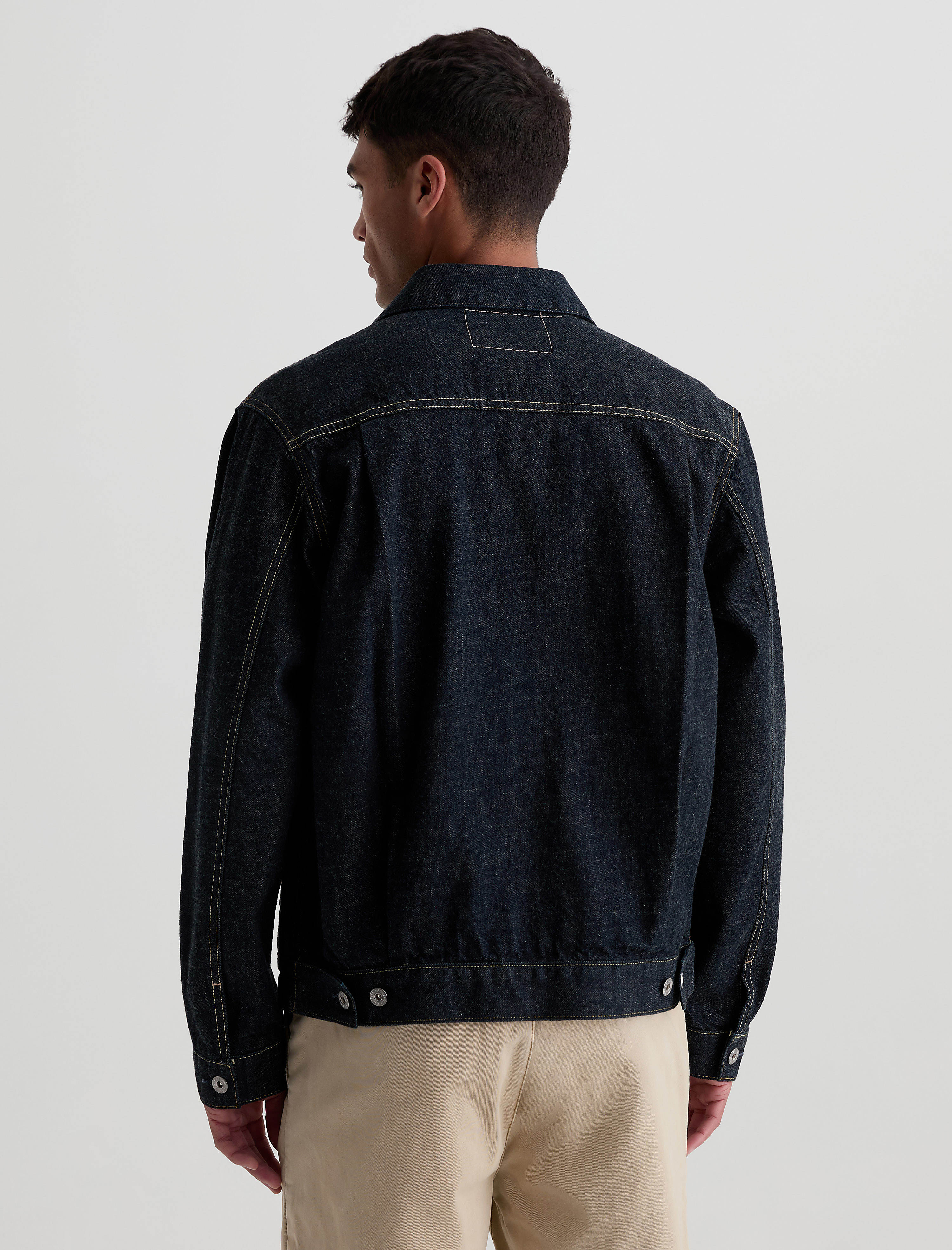 Men Sid Selvage Jacket Vineyard Rinse at AG Jeans Official Store
