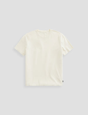 Bryce Crew Ivory Dust Classic Fit Short Sleeve Crew Neck T-Shirt Men Top Photo 9