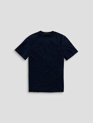 Bryce Crew Deep Navy Classic Fit Short Sleeve Crew Neck T-Sh Men Top Photo 9
