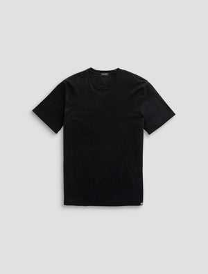Bryce Crew True Black Classic Fit S/S Crew Neck T-Sh Mens Tops Photo 9