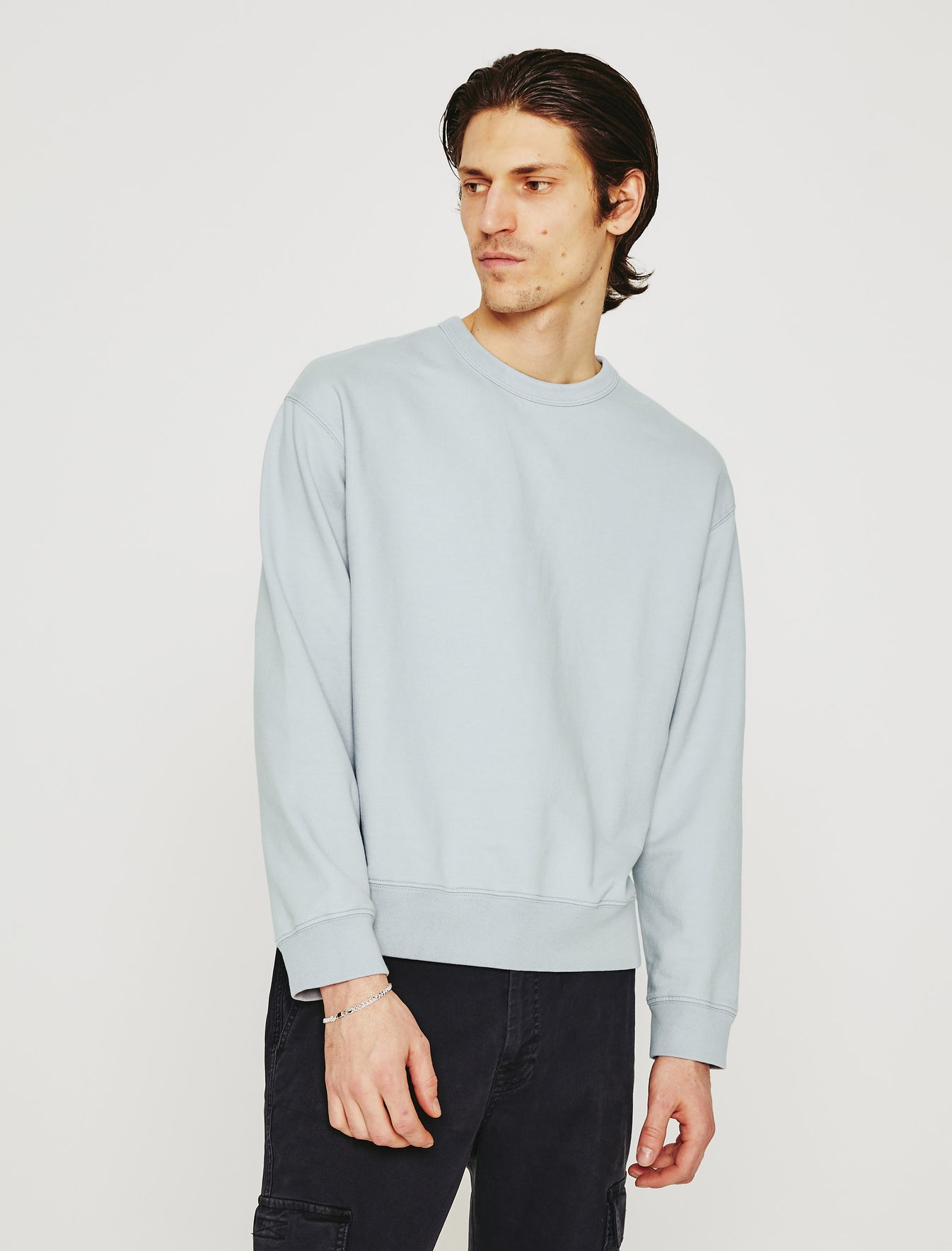 Arc Crew White Sands Relaxed Crew Neck Men Top Photo 1