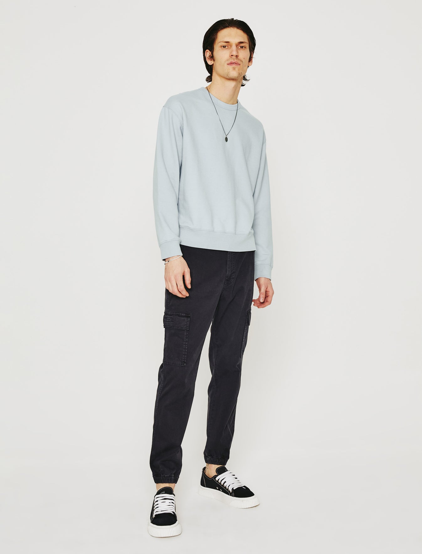 Arc Crew White Sands Relaxed Crew Neck Men Top Photo 2