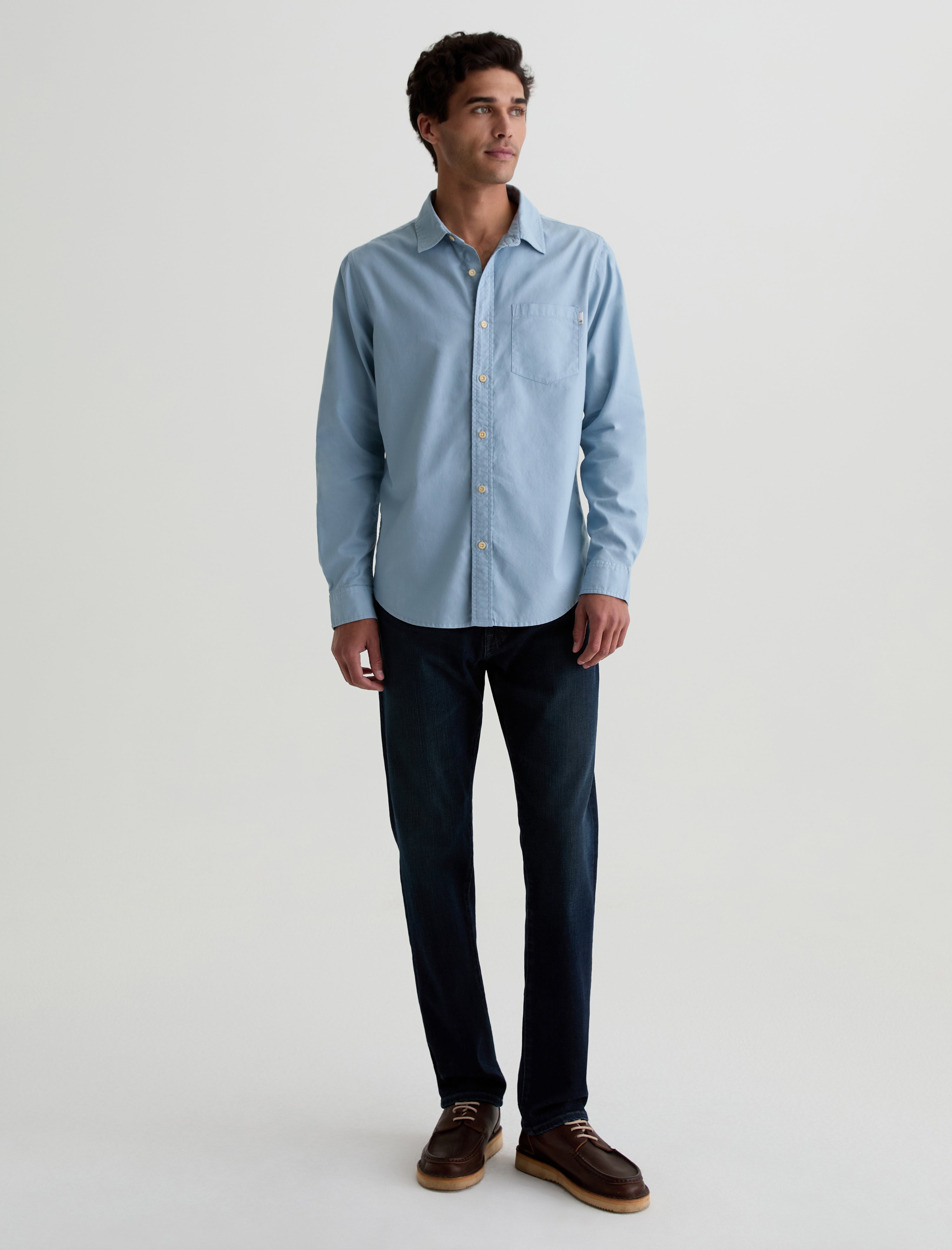 Aiden Shirt Crystal Cove Classic Button Up Shirt Men Top Photo 4