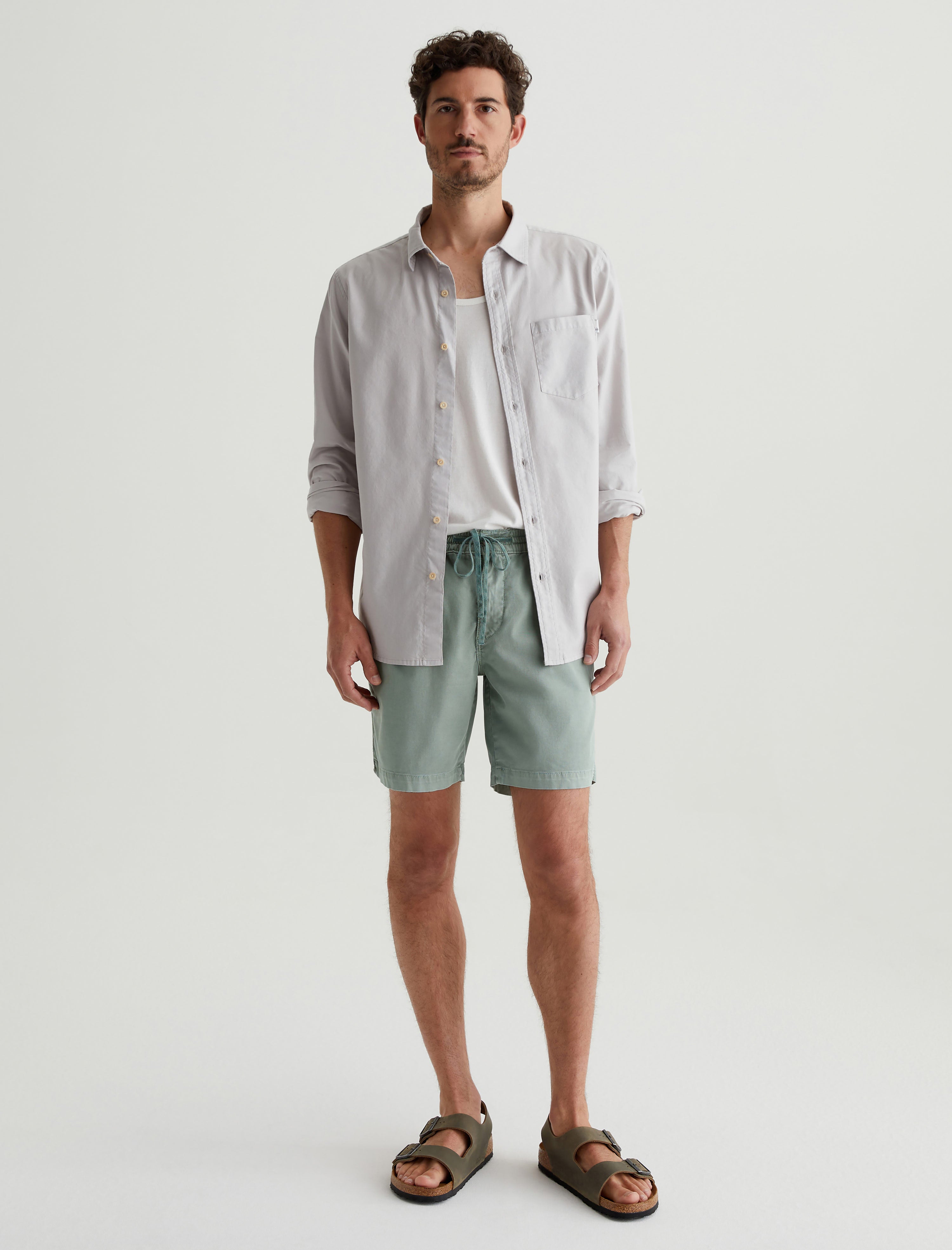 Aiden Shirt Fade To Graye Classic Button Up Shirt Men Top Photo 4