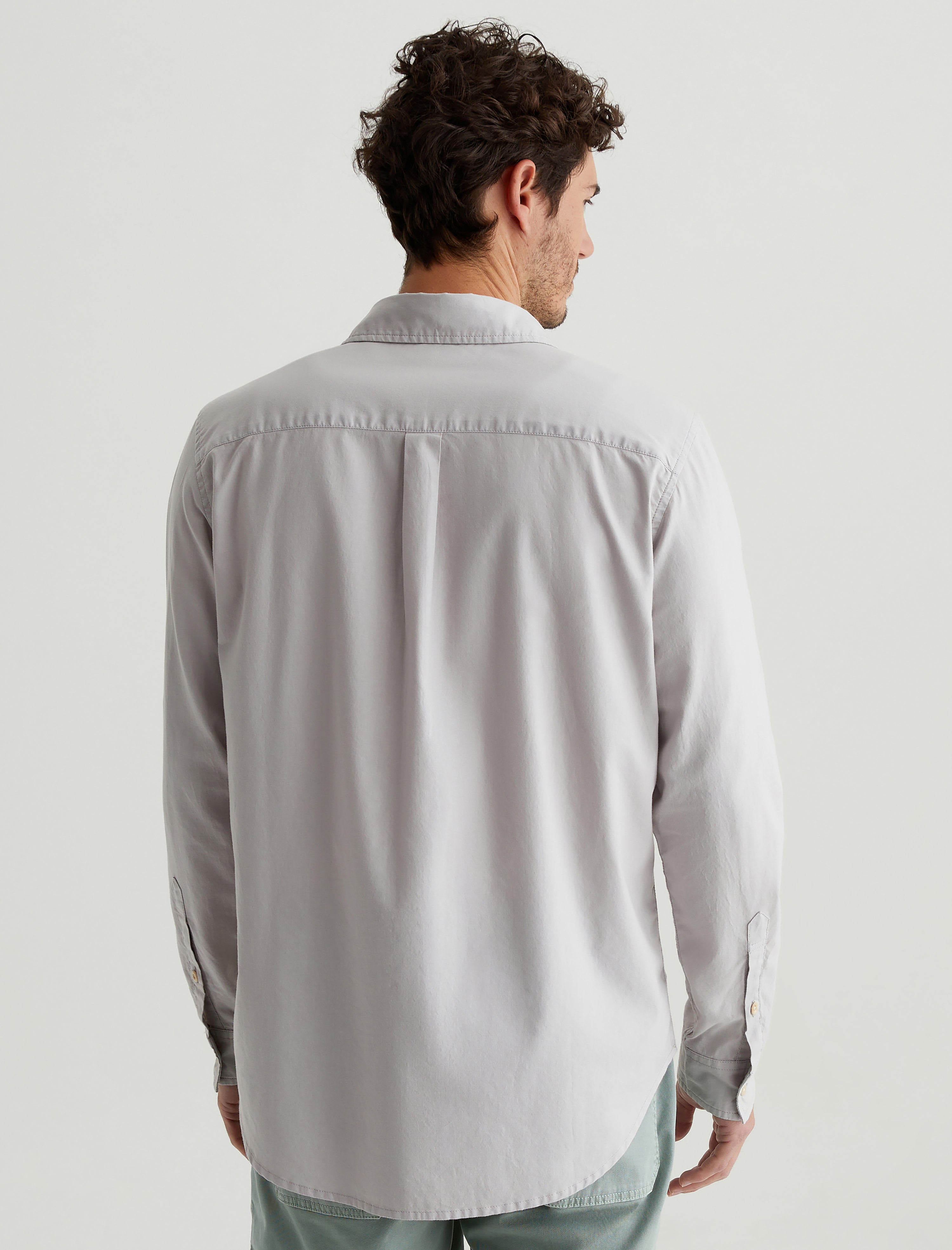 Aiden Shirt Fade To Graye Classic Button Up Shirt Men Top Photo 7