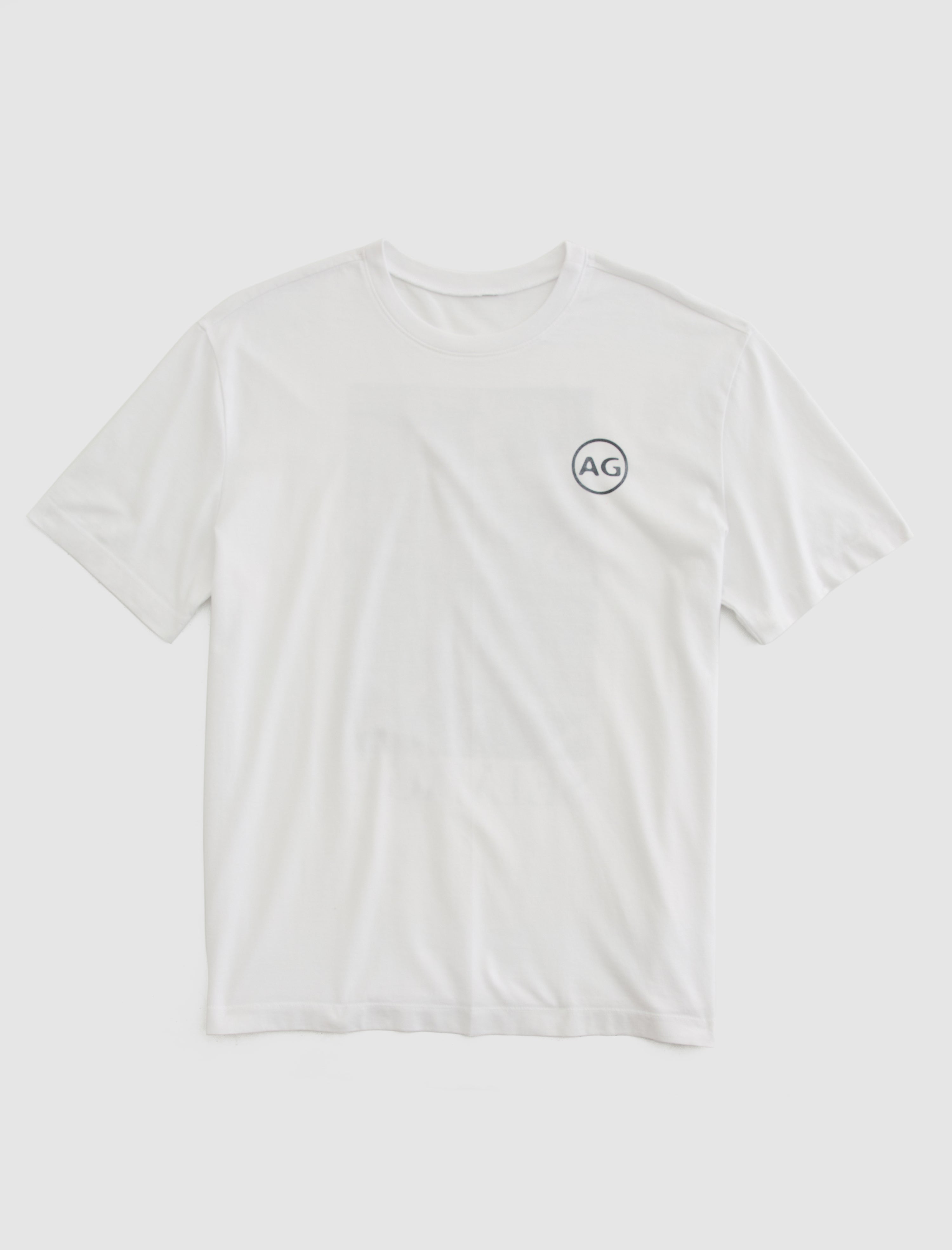 Wesley Crew Selvage ID Relaxed T Shirt Men Top Photo 1