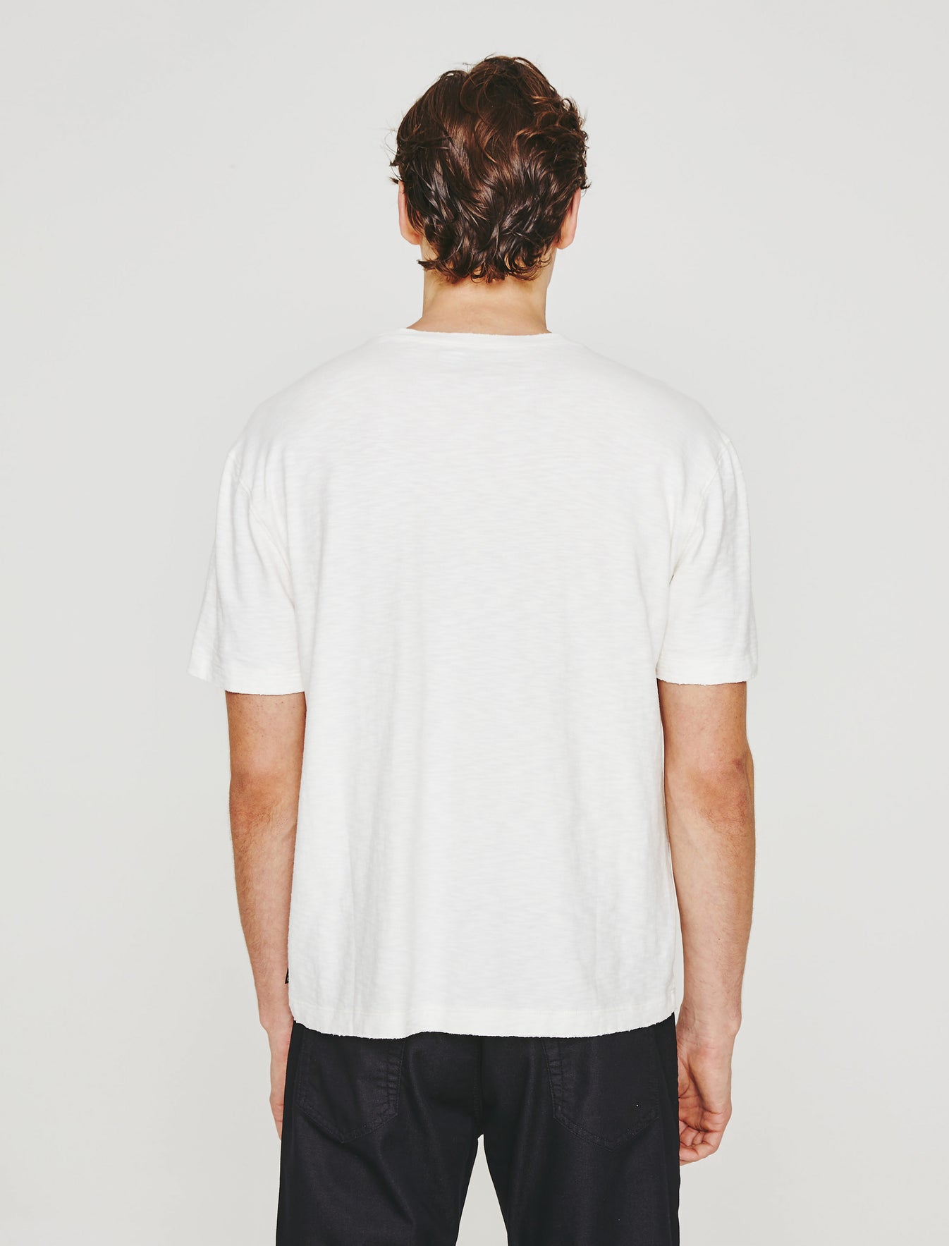 Wesley Crew 5 Years True White Relaxed T-Shirt Men Top  Photo 6