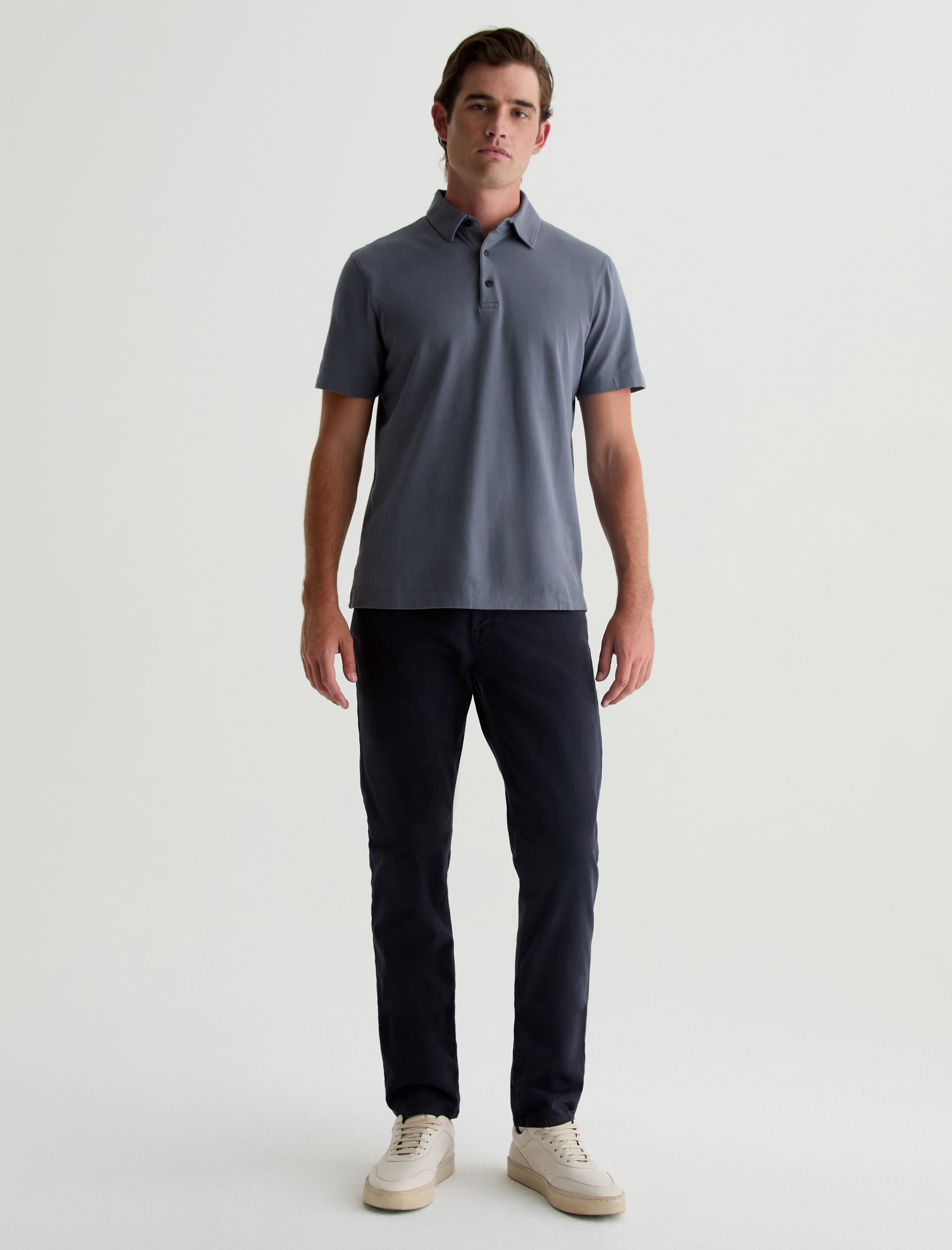 Bryce Polo Slate Sky Classic Polo T-Shirt Men Top Photo 4