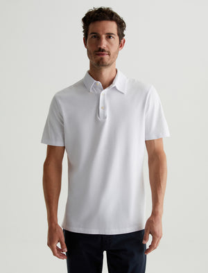 Bryce Polo True White Classic Polo T-Shirt Men Top Photo 1