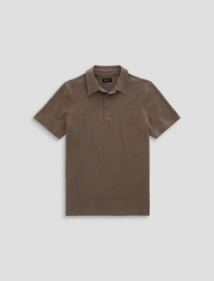 Bryce S/S Polo Soft Mushroom Classic Fit S/S Polo T-Shirt Men Top Photo 9