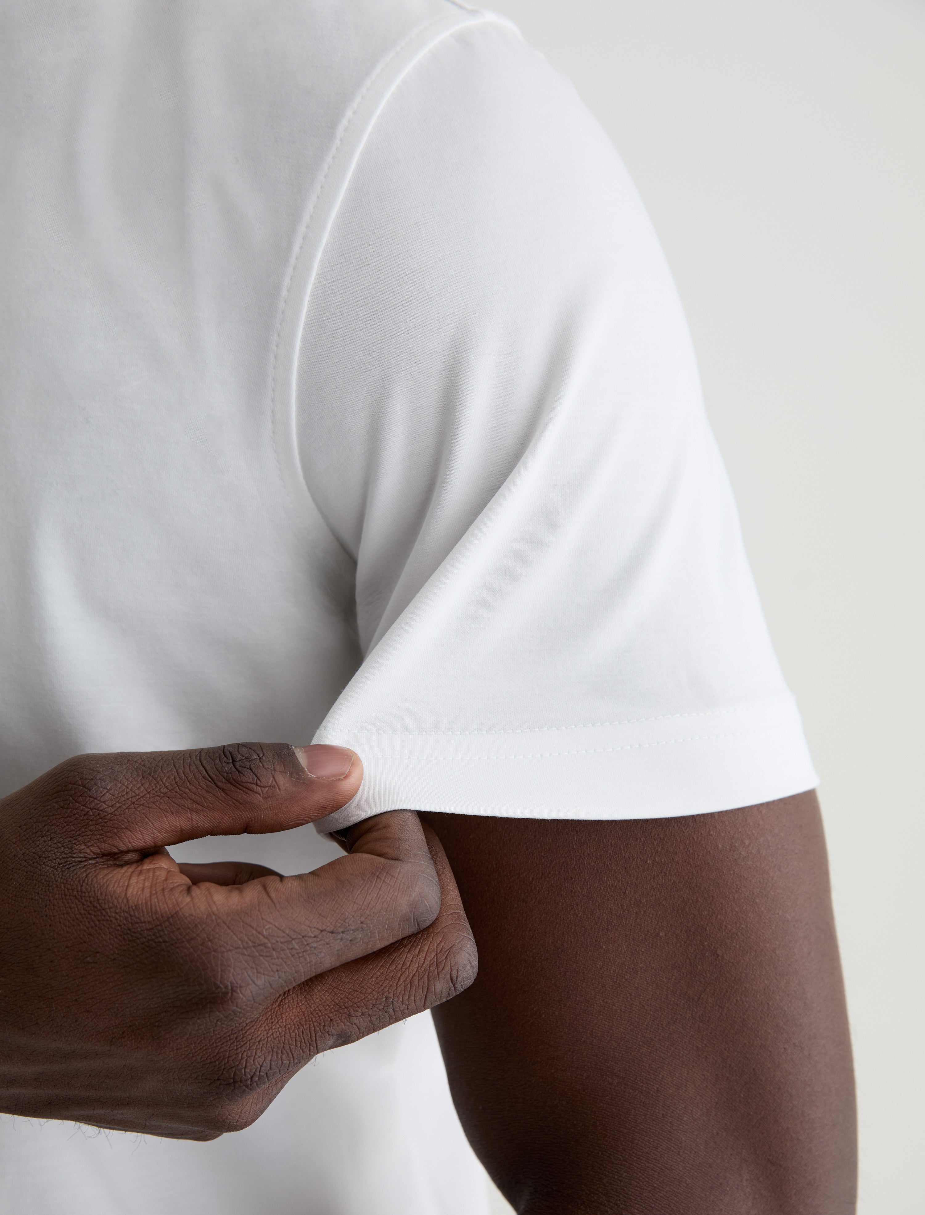 Bryce Polo True White Classic Fit Short Sleeve Polo T-Shirt Men Top Photo 5