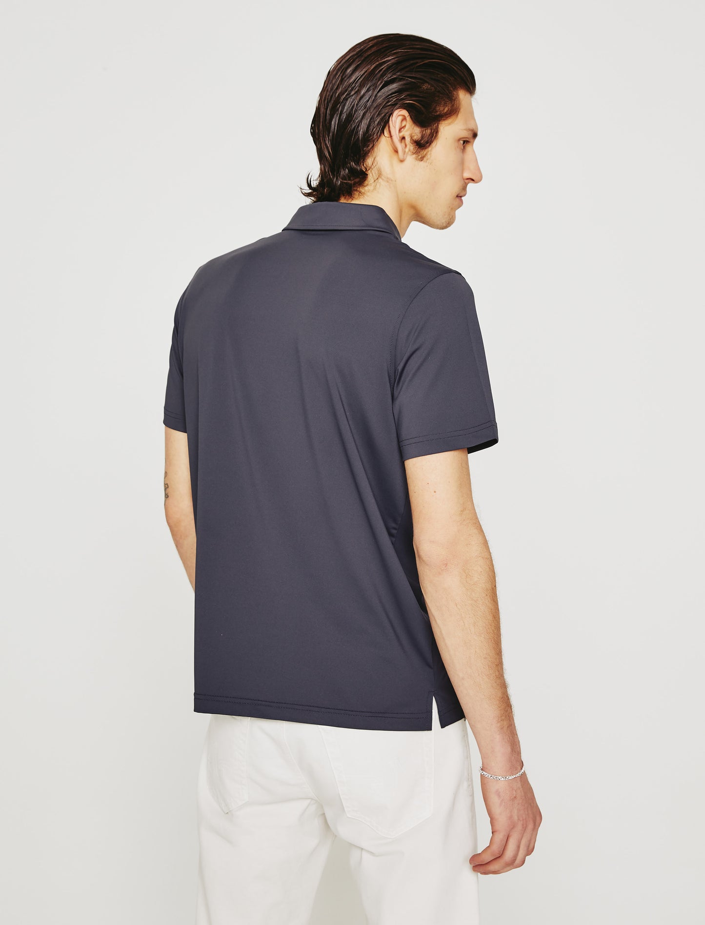 Bryce Polo Ink Stone Classic Short Sleeve Polo (Performance) Men Top Photo 6