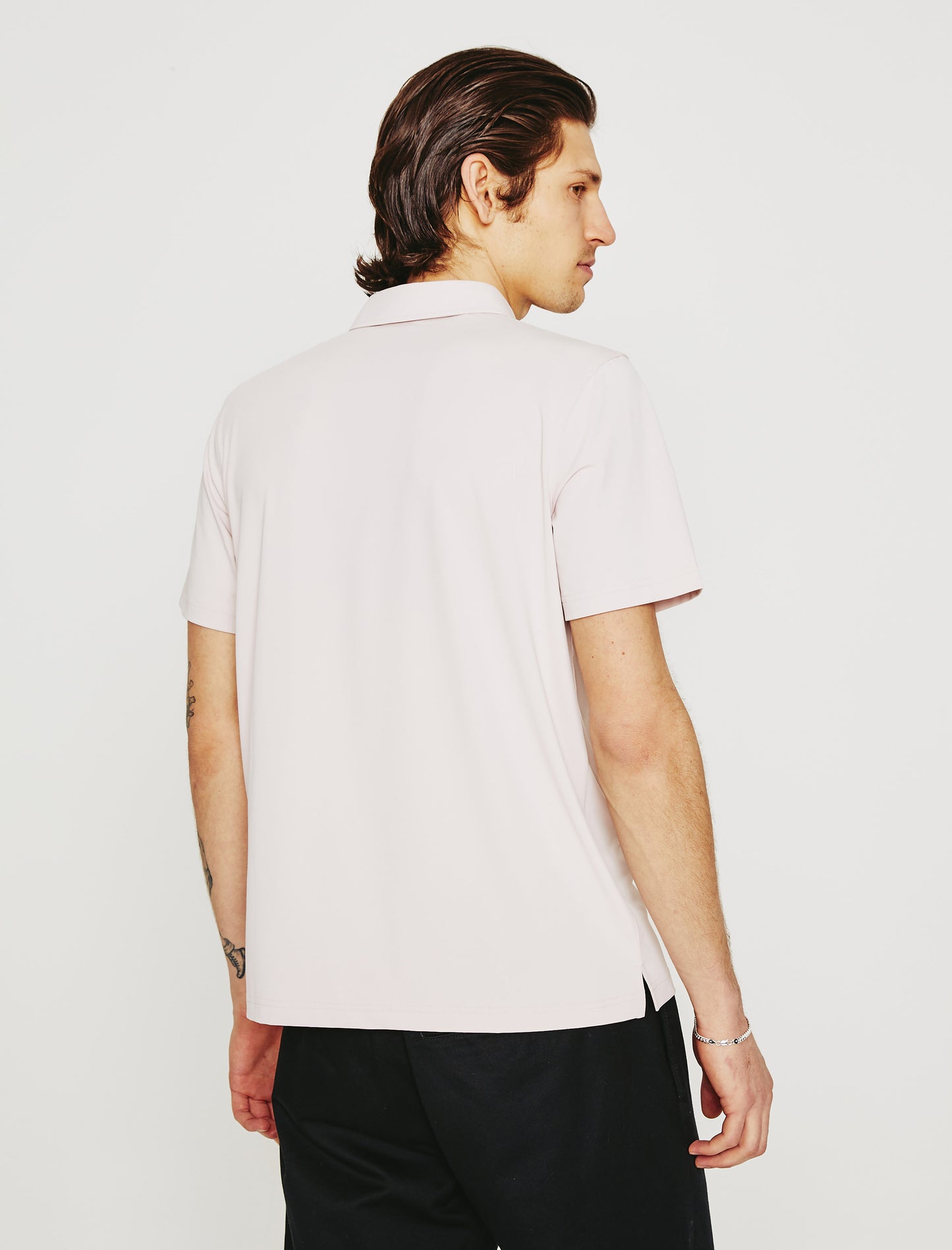 Bryce Polo Vintage Pink Classic Short Sleeve Polo (Performance) Men Top Photo 6