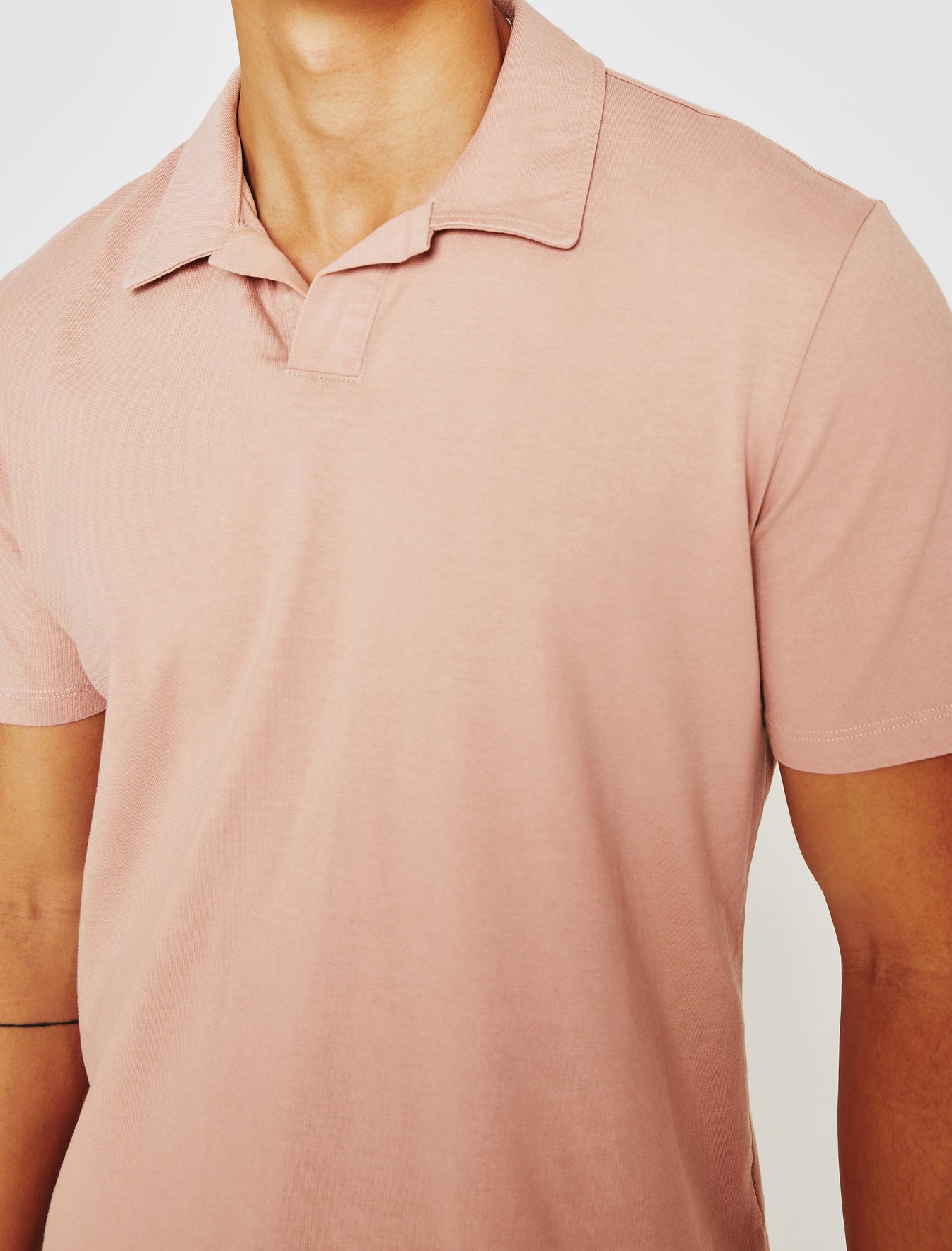 Bryce Johnny Collar Rose Cloud Classic Collar Fit Men Top Photo 3