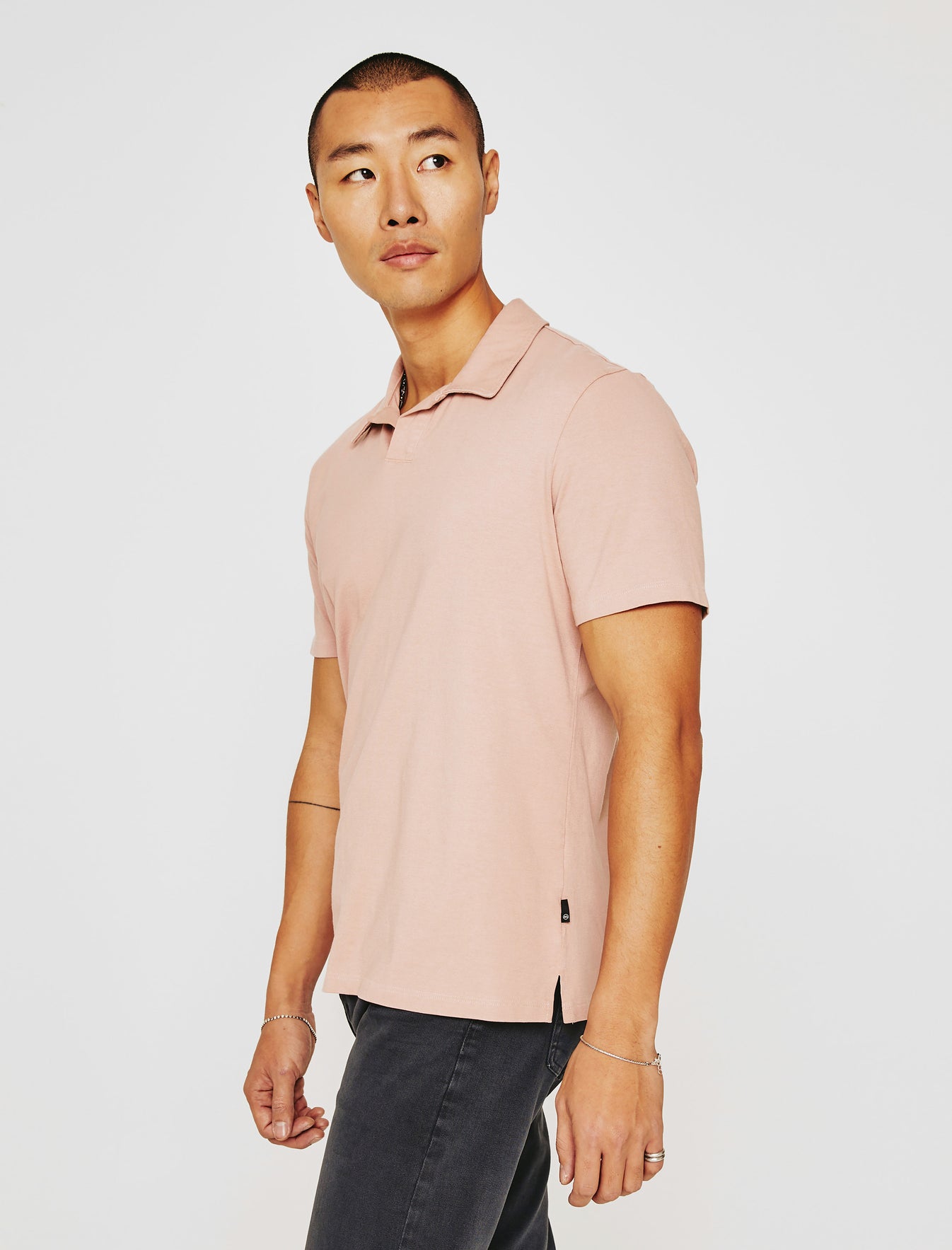 Bryce Johnny Collar Rose Cloud Classic Collar Fit Men Top Photo 5
