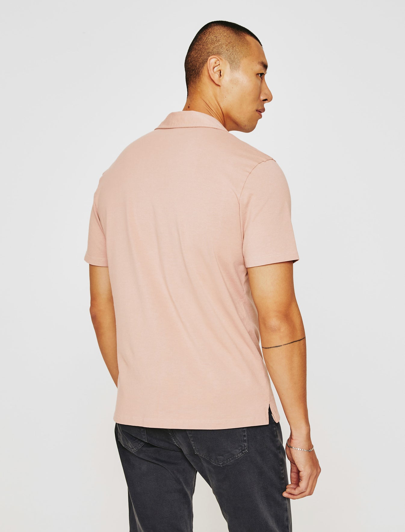 Bryce Johnny Collar Rose Cloud Classic Collar Fit Men Top Photo 6