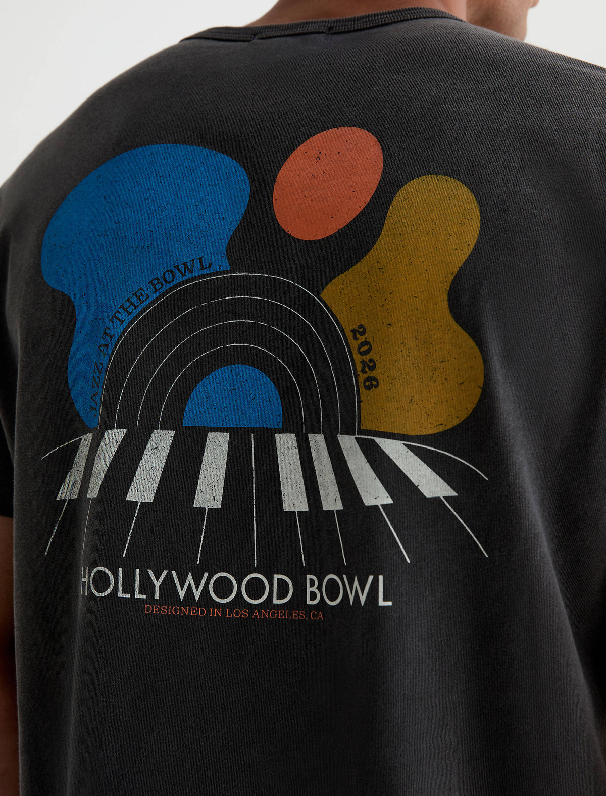 Nick Pocket Tee P Hollywood Bowl Abstract Keys Slim Fit Mens Tops Photo 7