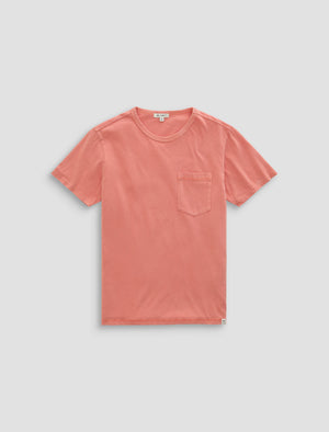 Nick Pocket Tee Heritage Orange Spritz Slim Fit Men Top Photo 9