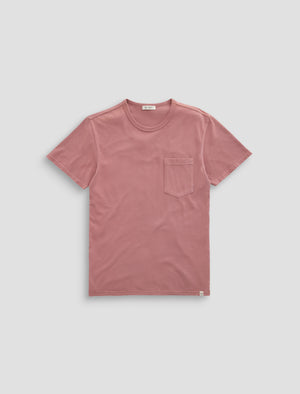Nick Pocket Tee Heritage Pink Slim Fit Men Top Photo 9