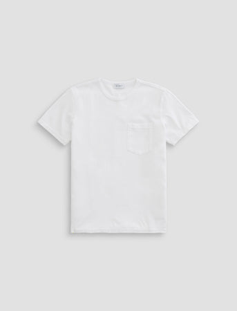 Men Nick Pocket Tee White at AG Jeans Official Store