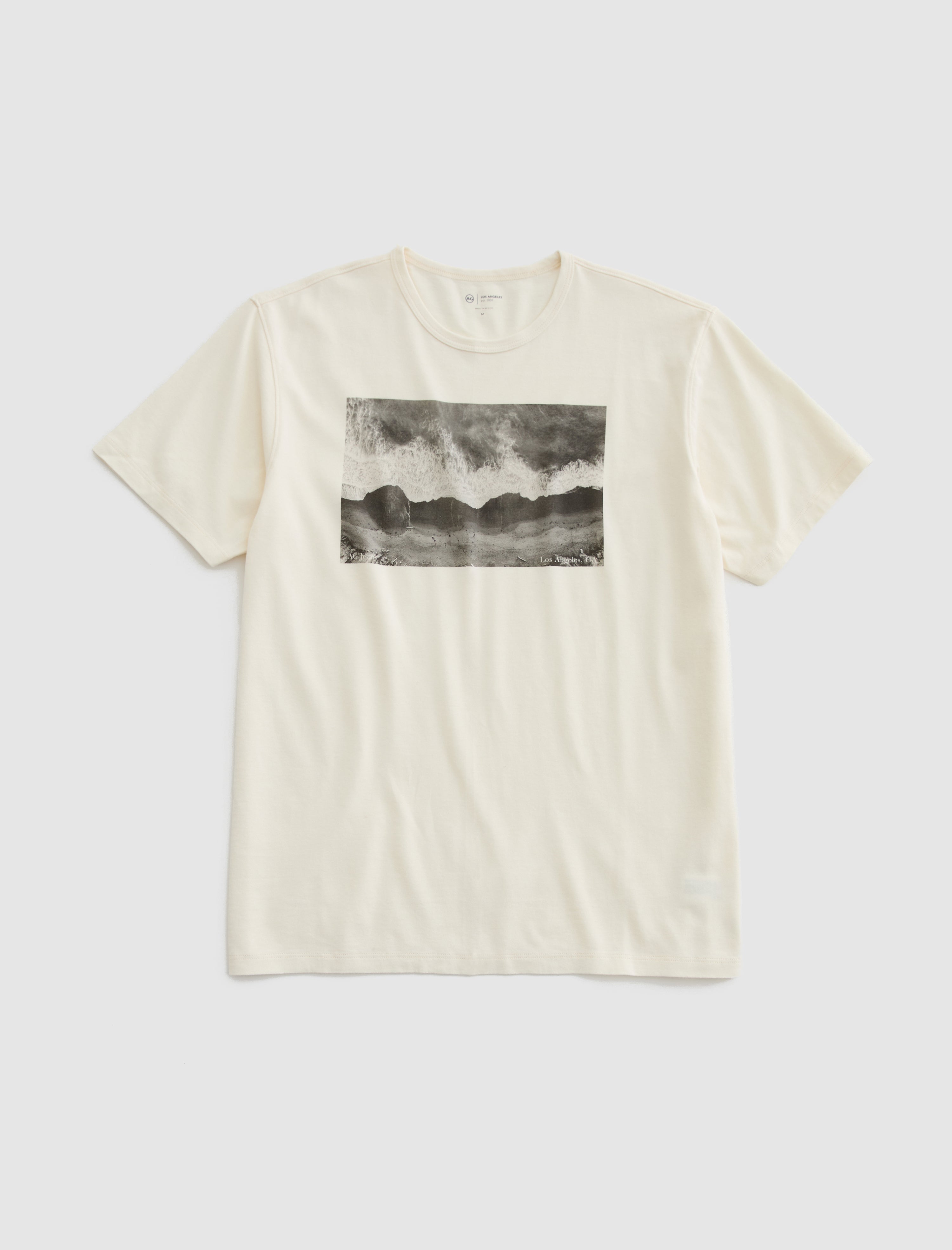 Bryce Crew Ocean Waves Classic Crew Neck Men Top Photo 1