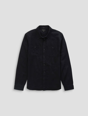 Mason Work Shirt True Black Classic Fit Men Top Photo 9