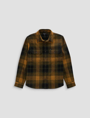 Milland Utility Shirt Bronze Beat Multi Relaxed Fit Mens Tops Photo 9
