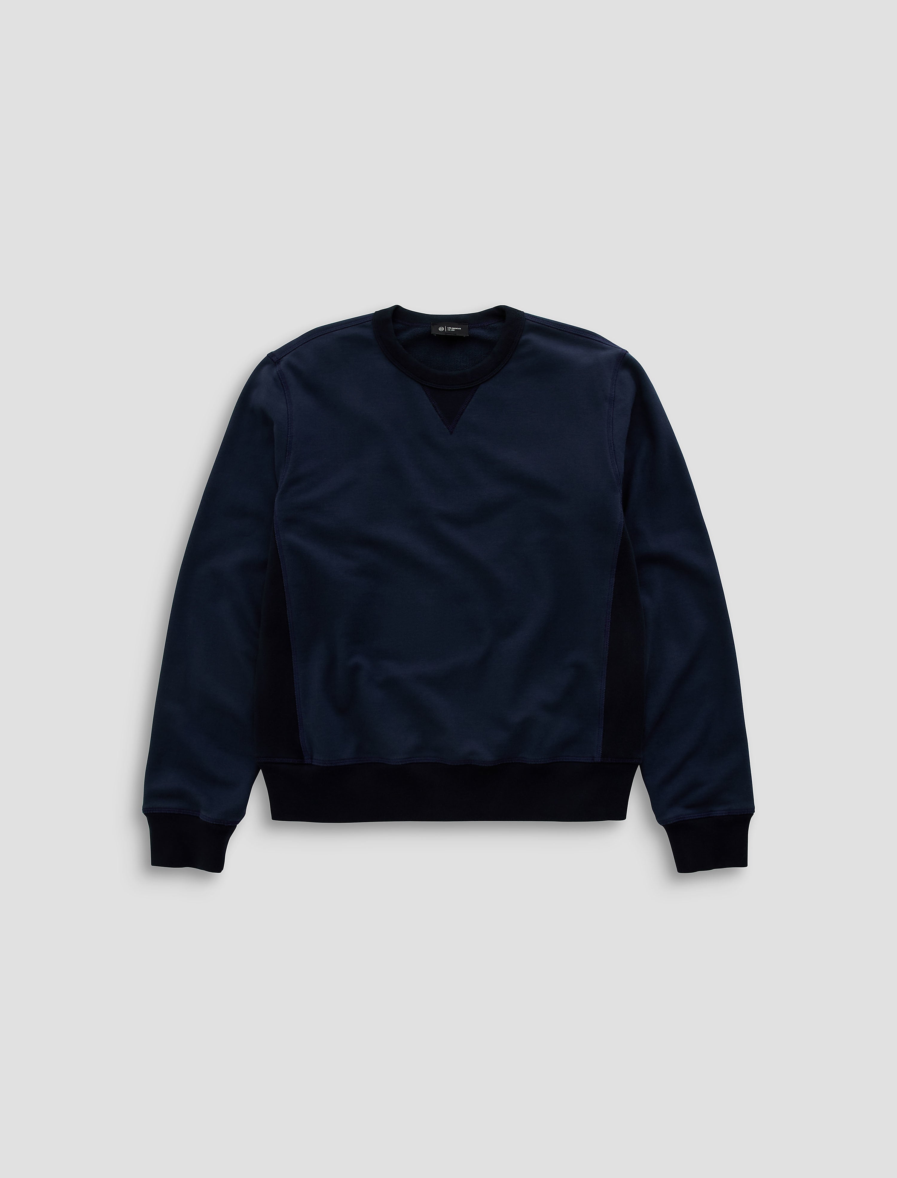 Blake Crew Sweatshirt Deep Navy Classic Fit Men Top Photo 9