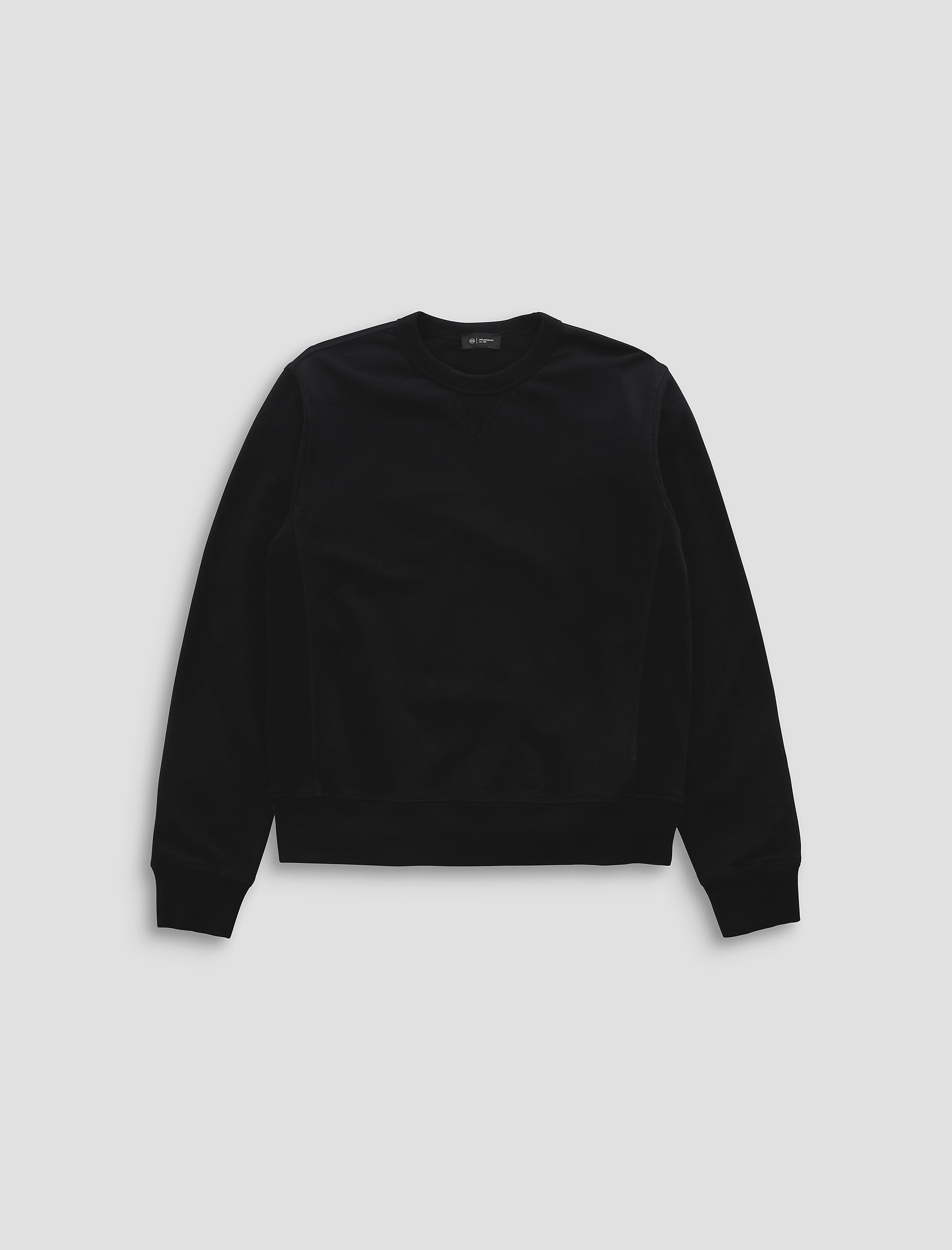 Blake Crew Sweatshirt True Black Classic Fit Men Top Photo 9