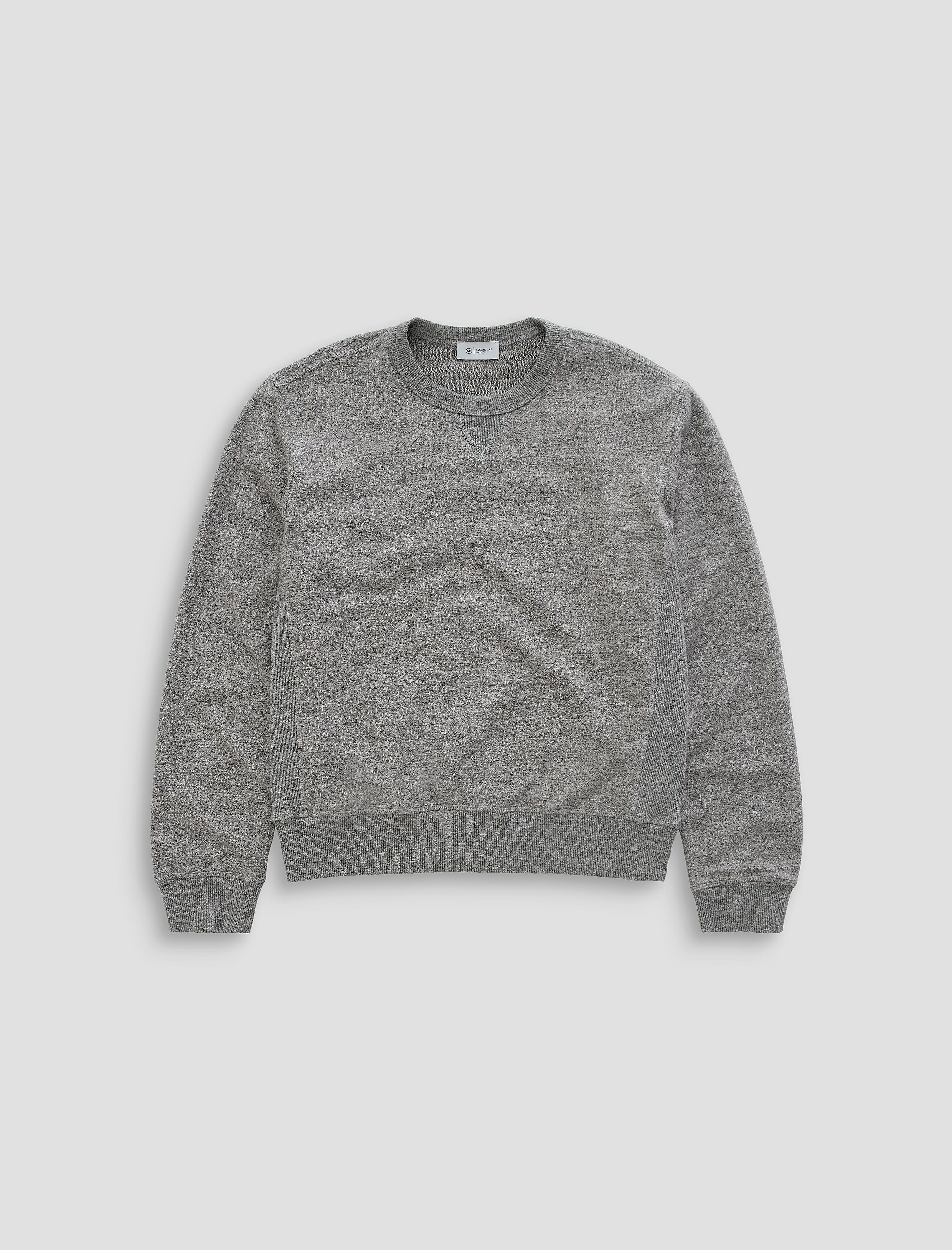 Blake Crew Sweatshirt Heather Grey Classic Fit Men Top Photo 9