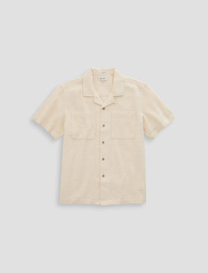 Marco Camp Shirt Champagne Relaxed Fit Men Top Photo 9