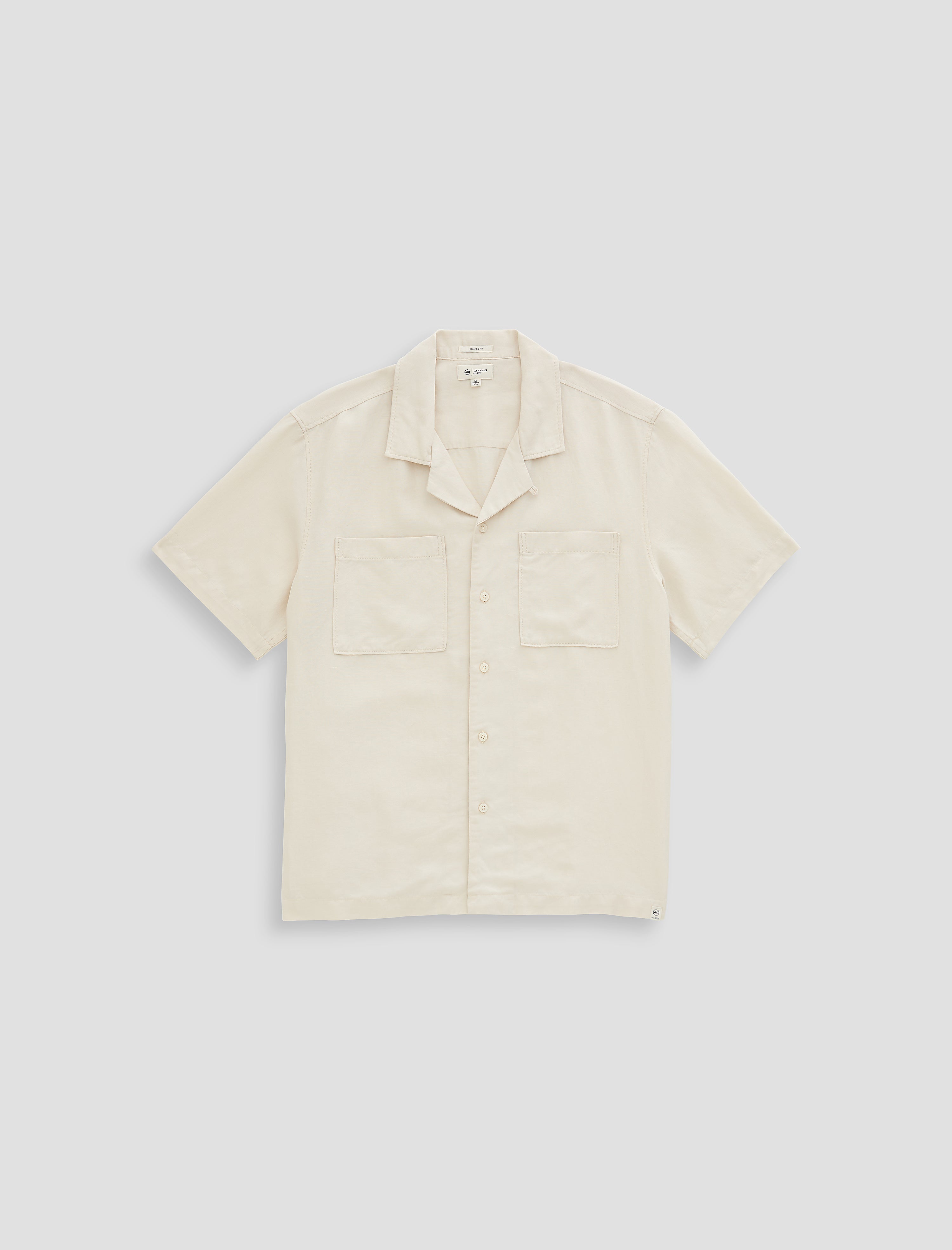Marco Camp Shirt Champagne Relaxed Fit Mens Tops Photo 9