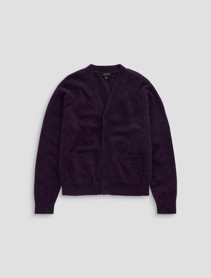 Josiah Bassline Berry Unisex Cardigan . Photo 9