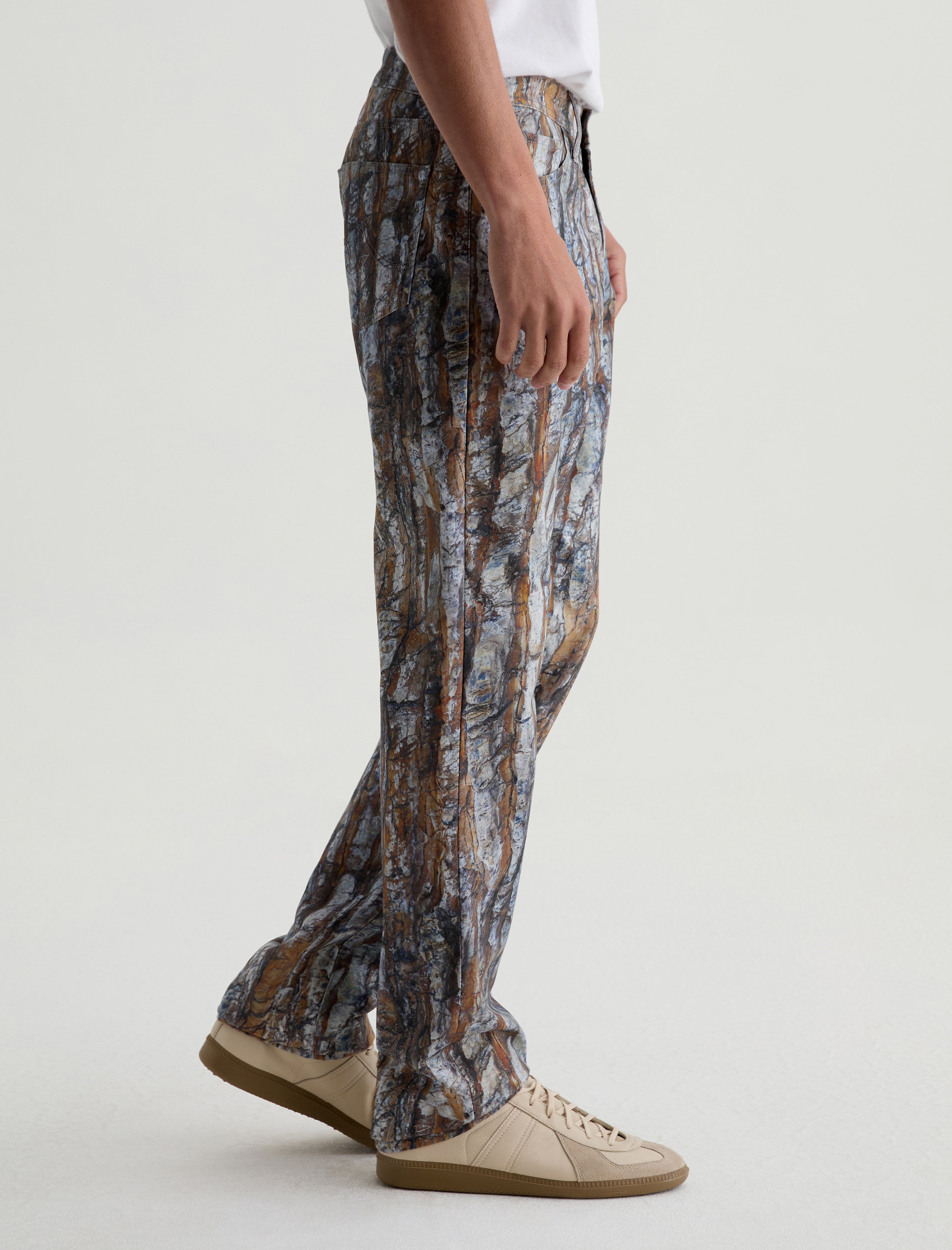 Everett SUD Wood Bark Art Project Slim Straight Men Bottom Photo 4