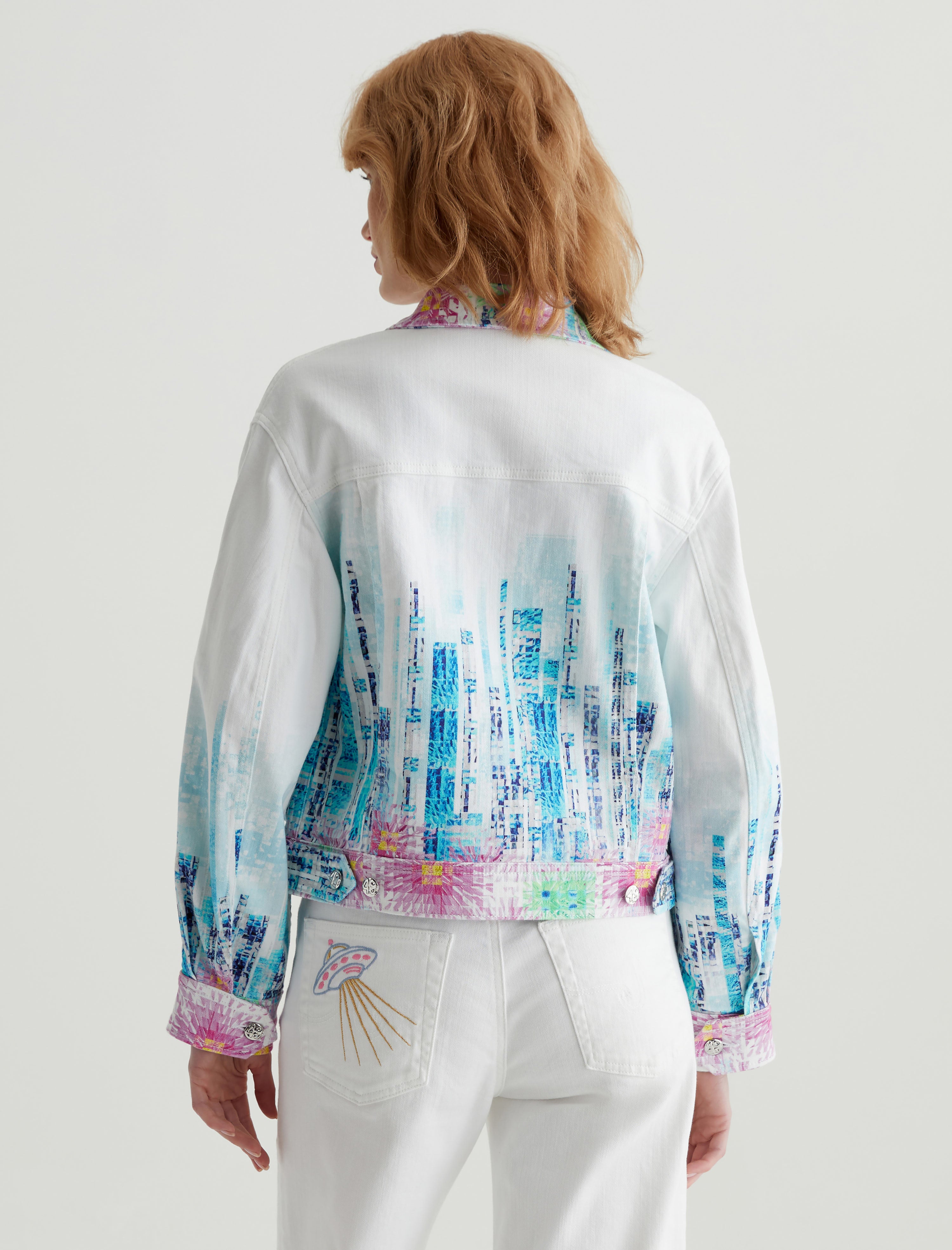 Genni Jacket Cityview Cropped Utility Jacket Women Top Photo 7