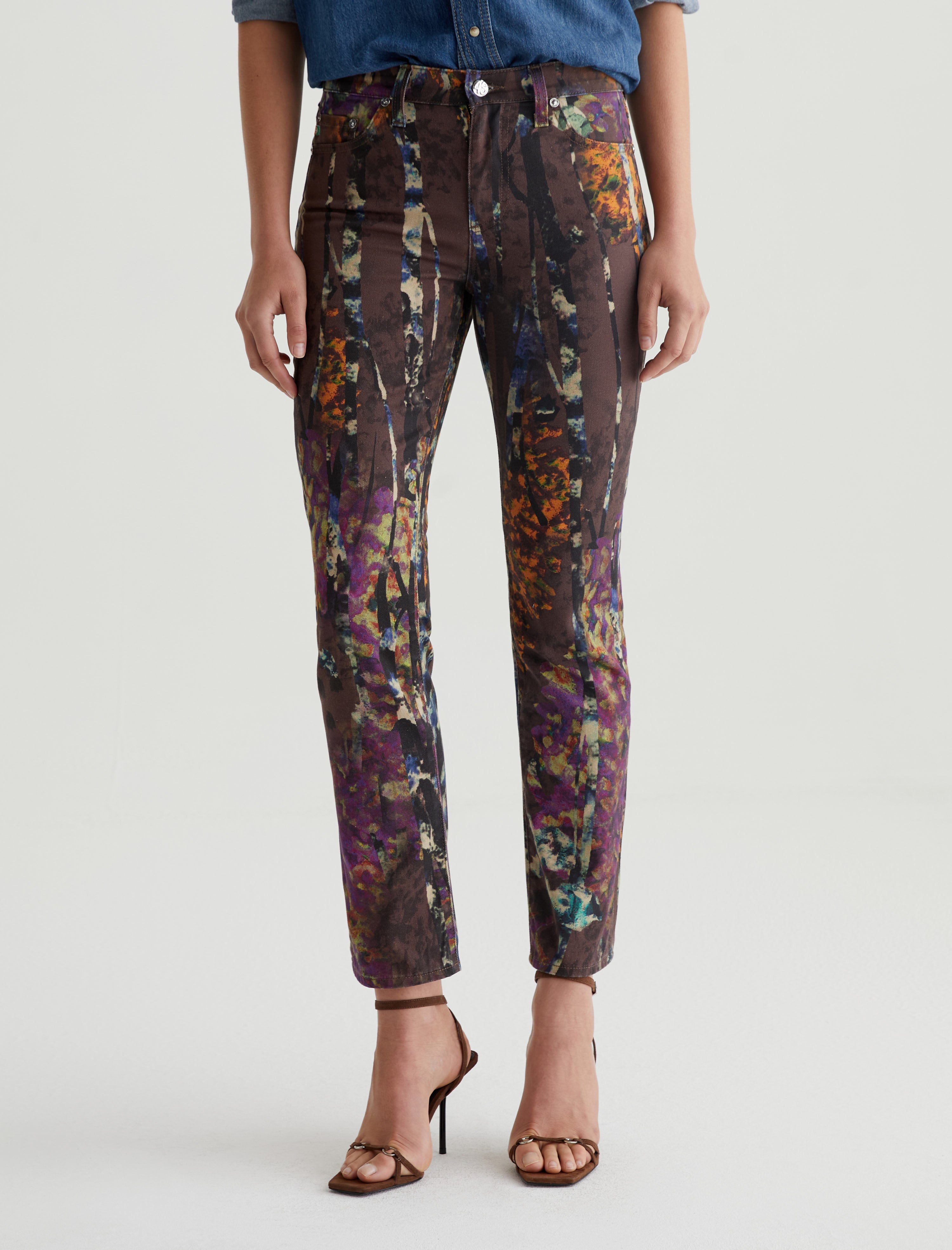 Mari Under The Sea Art Project Mid-Rise Slim Straight Women Bottom Photo 2