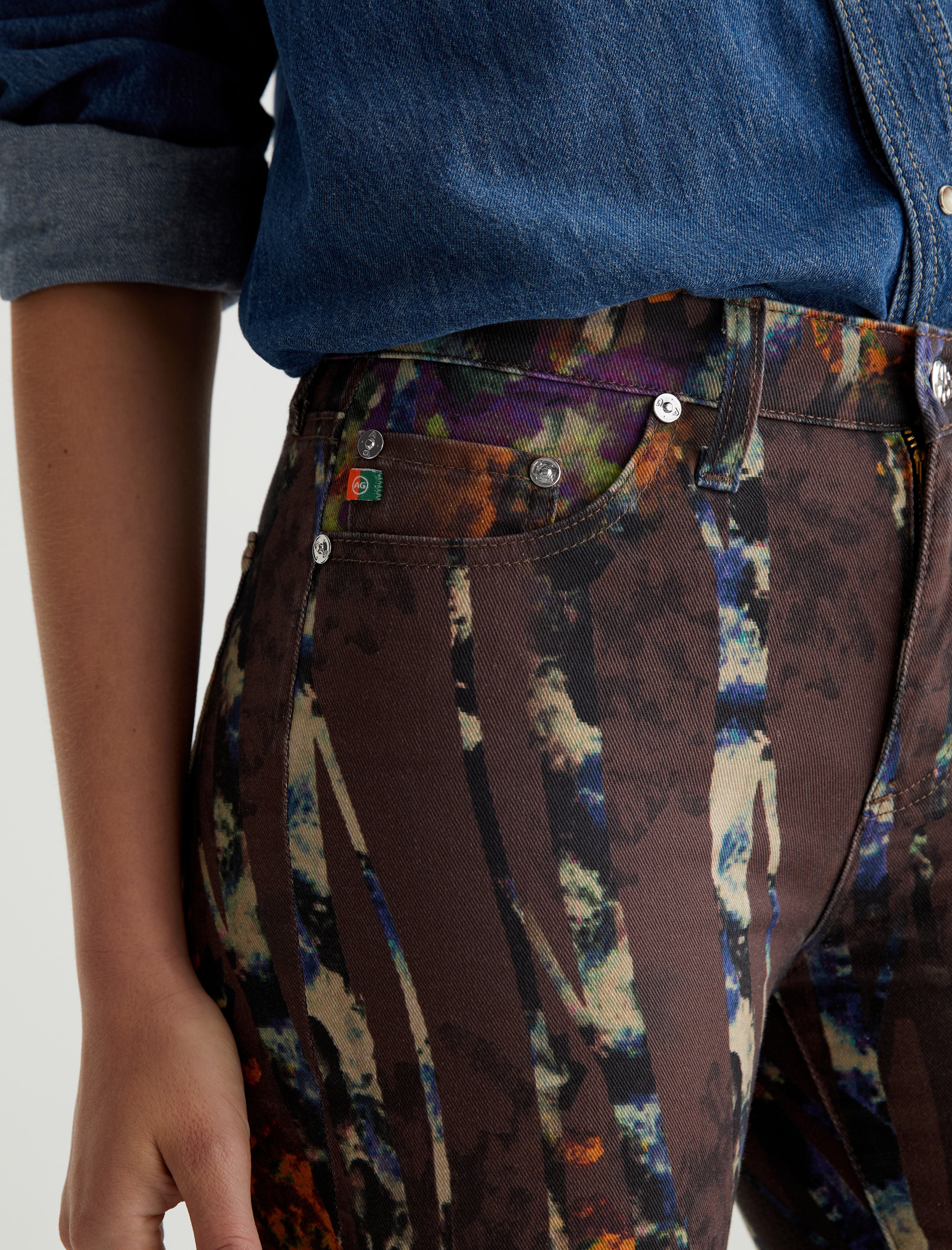 Mari Under The Sea Art Project Mid-Rise Slim Straight Women Bottom Photo 3
