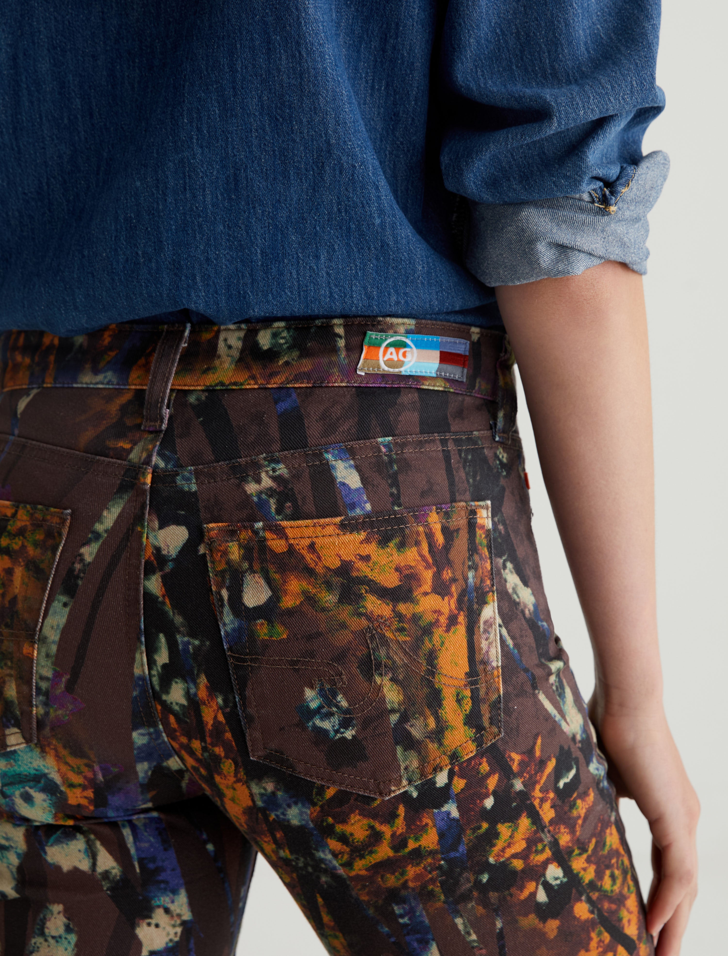 Mari Under The Sea Art Project Mid-Rise Slim Straight Women Bottom Photo 6