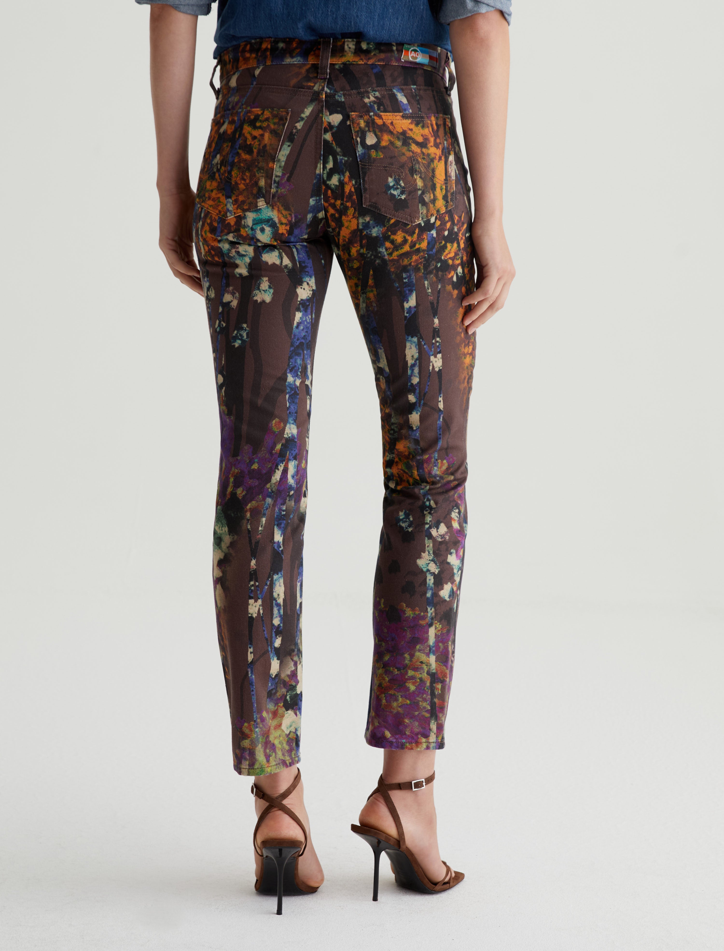 Mari Under The Sea Art Project Mid-Rise Slim Straight Women Bottom Photo 7