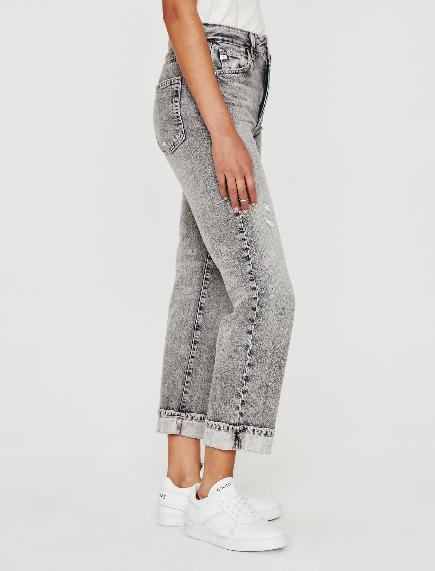 Alexxis Crop Moonscape Destructed Vintage Straight Women Bottom Photo 4