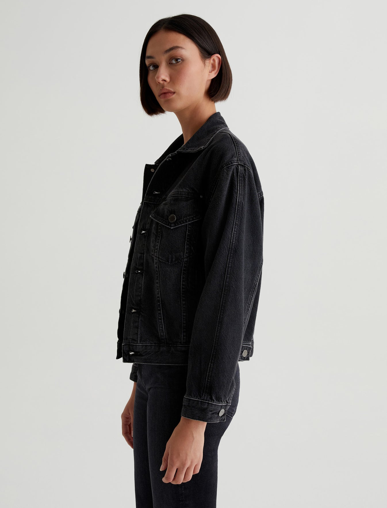 Arllow Jacket Metropolis Essential Trucker Womens Top Photo 5