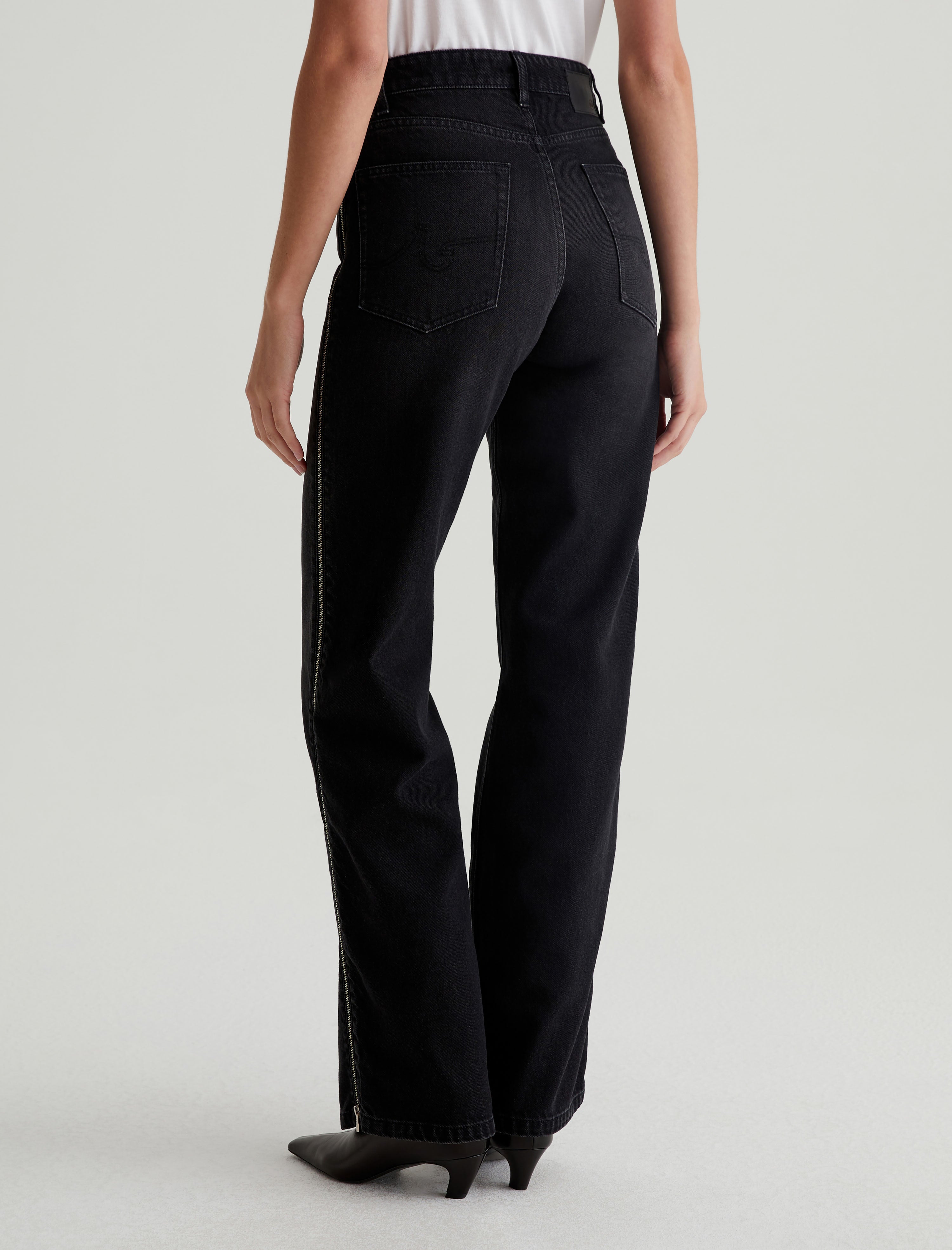 Kora Demure Moto High-Rise Wide Leg Women Bottom Photo 7