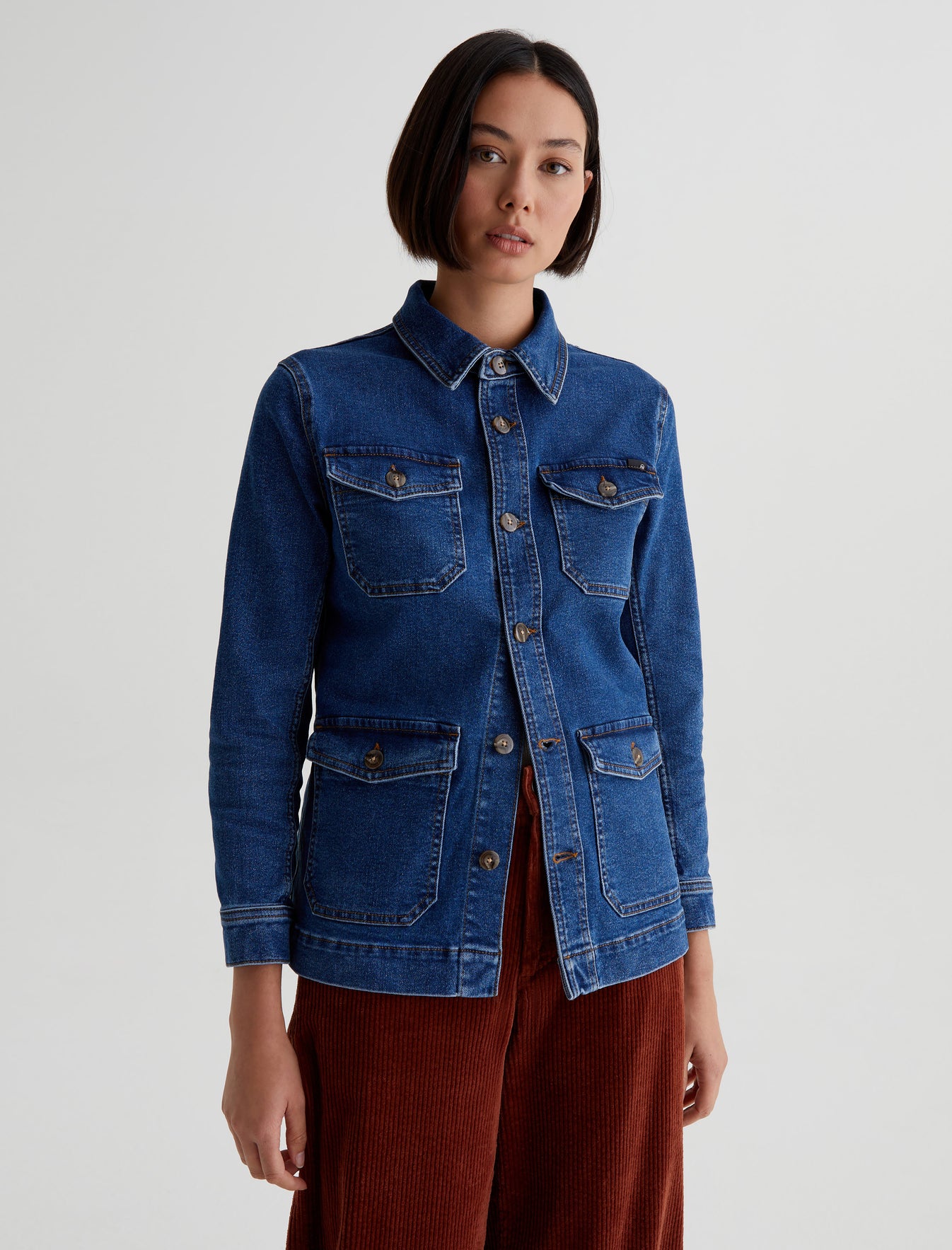 Mae Jacket Bayport Safari Jacket Womens Top Photo 1