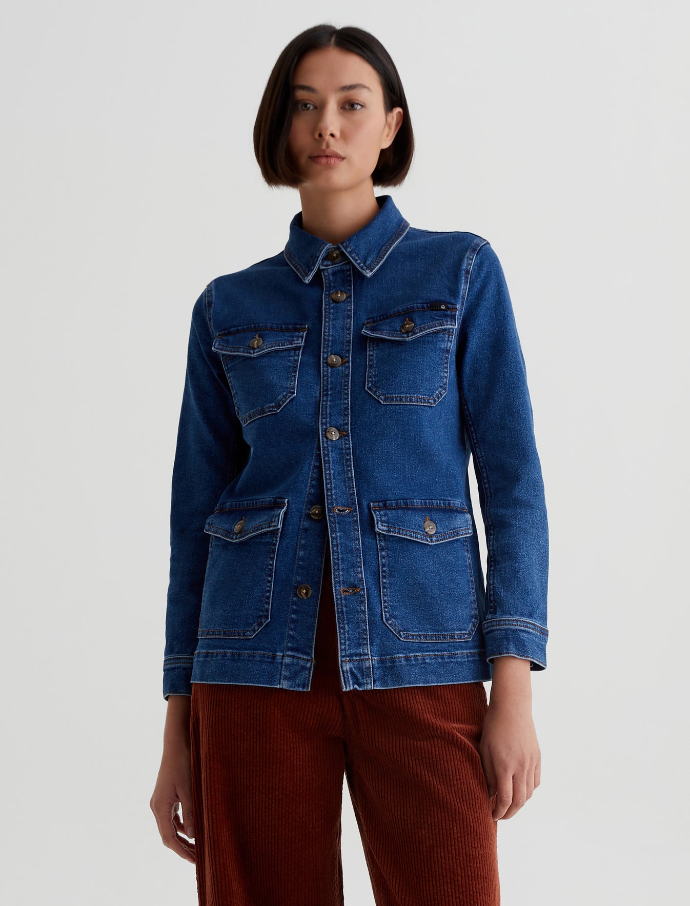 Mae Jacket Bayport Safari Jacket Womens Top Photo 3